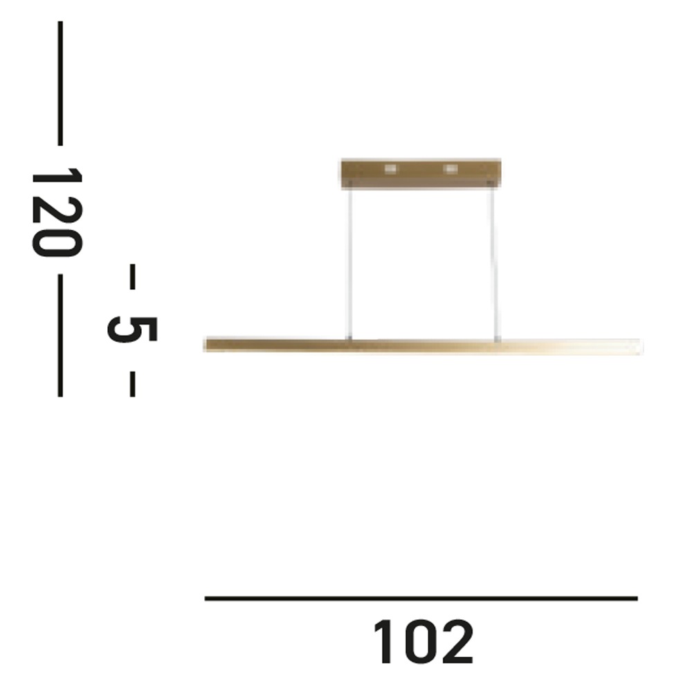 Searchlight LED-Hängeleuchte »Hängeleuchte Layla, 1-flammig« LED-Modul 1 Stk. Farbwechsler Höhenverstellbar auch in Betrieb