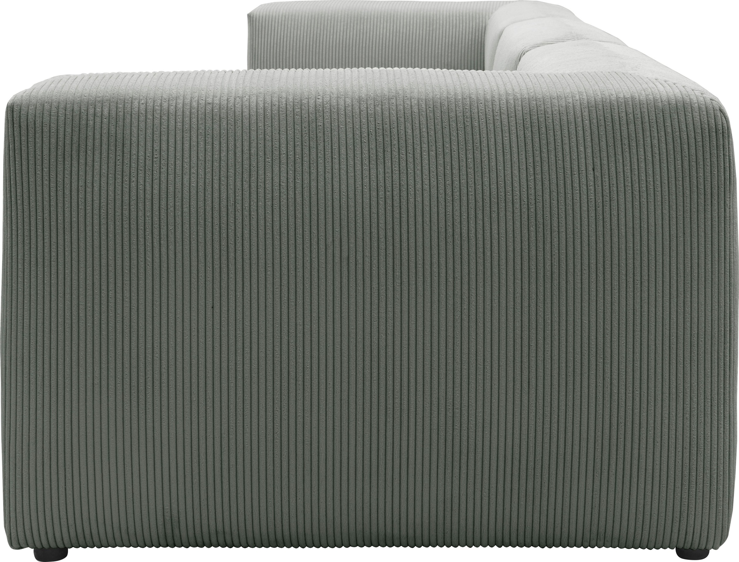 RAUM.ID Big-Sofa »Gerrid«, Cord-Bezug, bestehend aus Modulen: 2 Eck- und ein Mittelelement