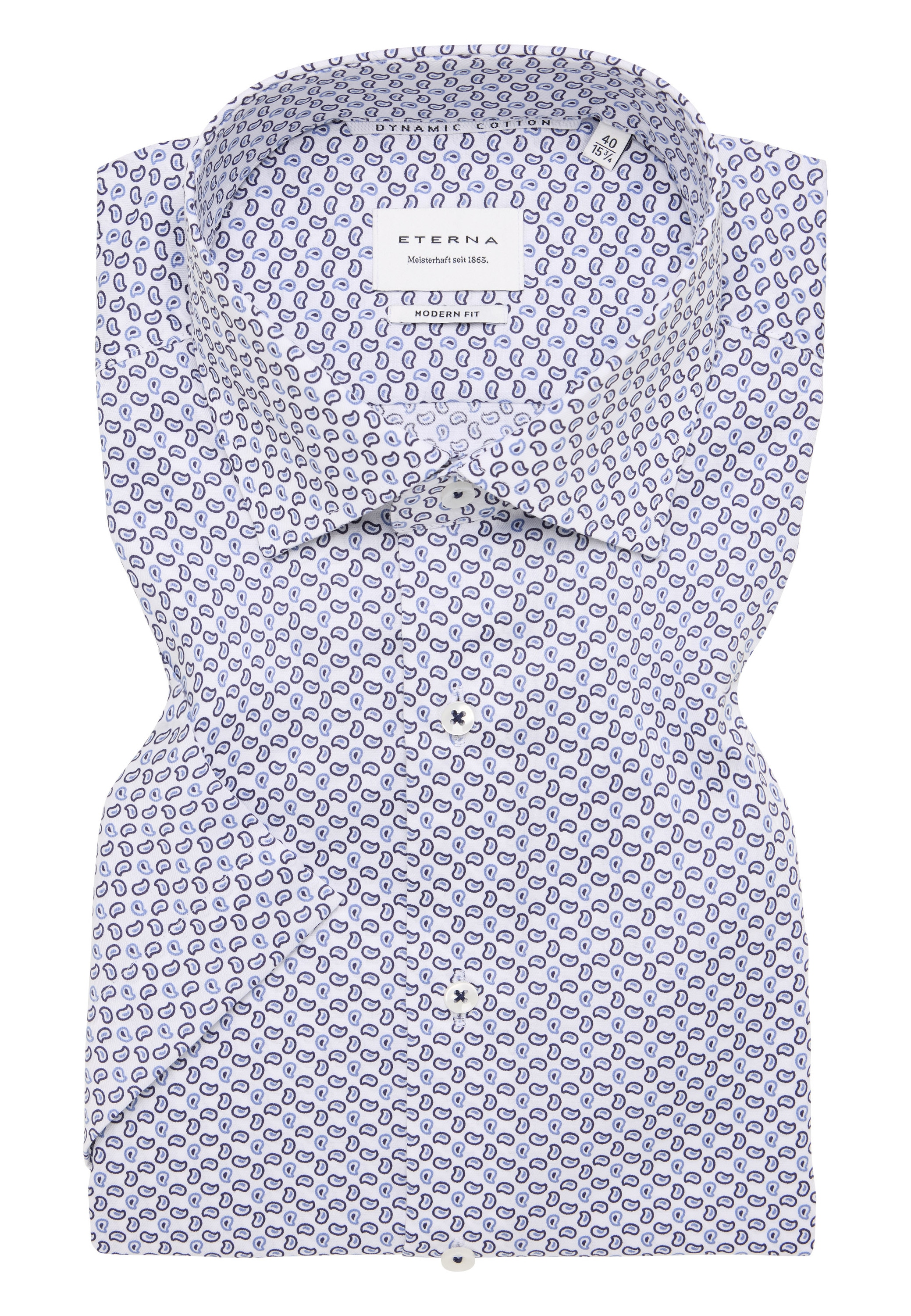 Eterna Kurzarmhemd »MODERN FIT« NON IRON (bügelfrei)