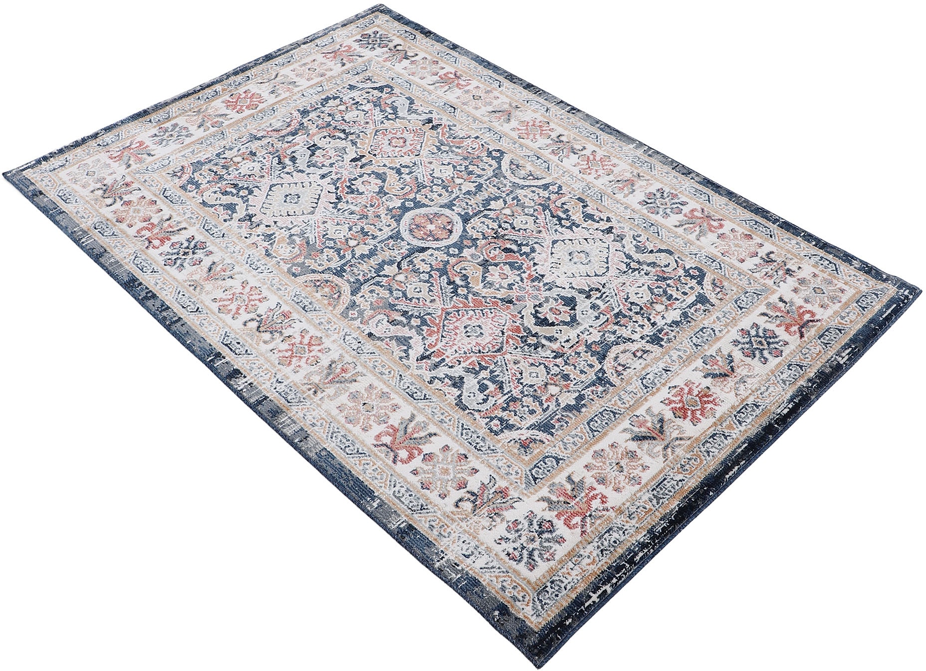 carpetfine Teppich »Vintage Liana_1«, rechteckig, 6 mm Höhe, Orient Vintage Look