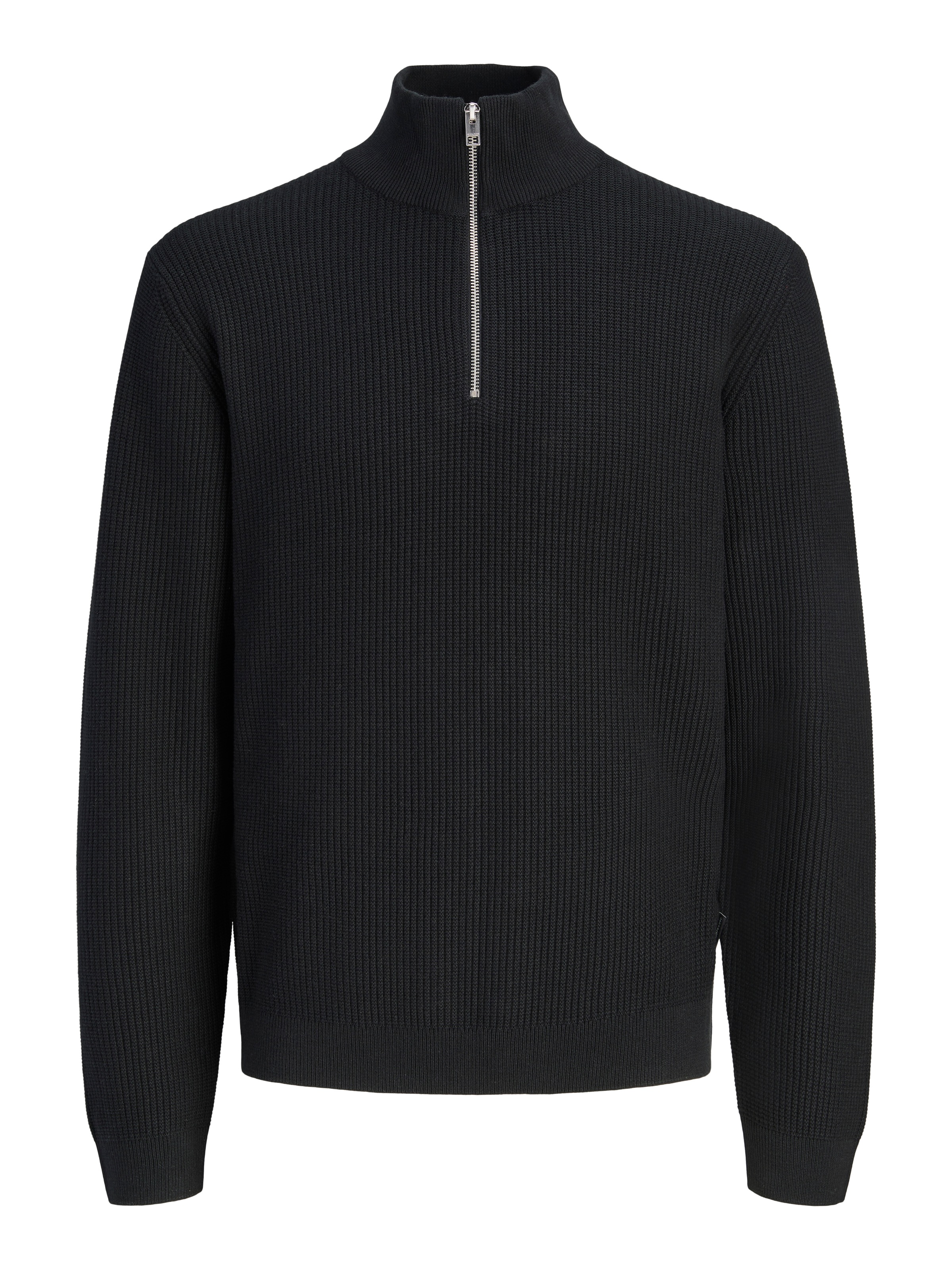 Jack & Jones Troyer »JPRBLACONNOR KNIT HALF ZIP« Baumwolle, regular fit