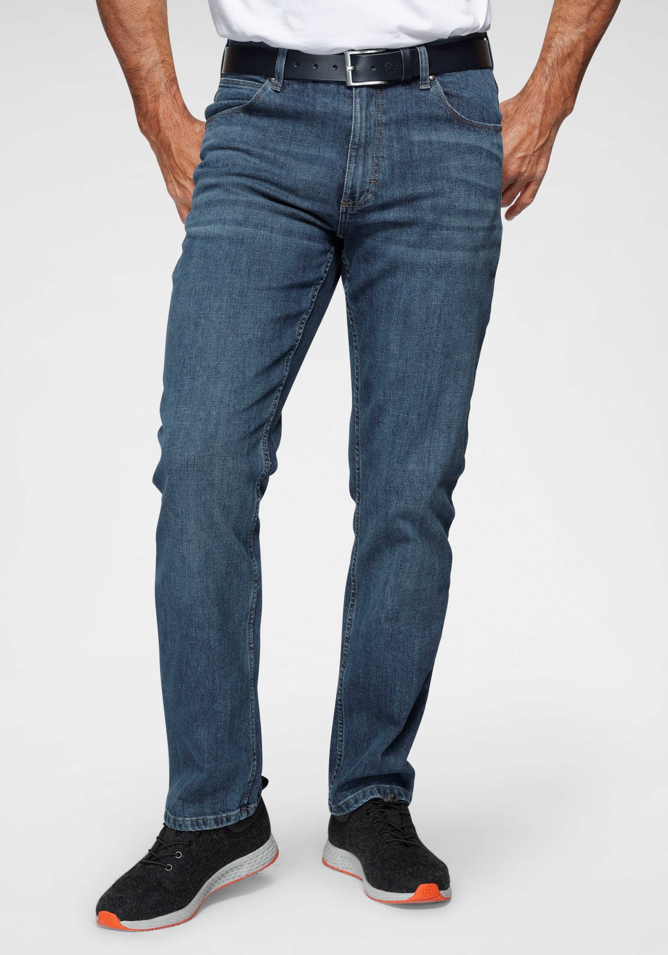 Straight-Jeans "Authentic Straight", Gr. 34 - Länge 34, authentic-blue Länge 34