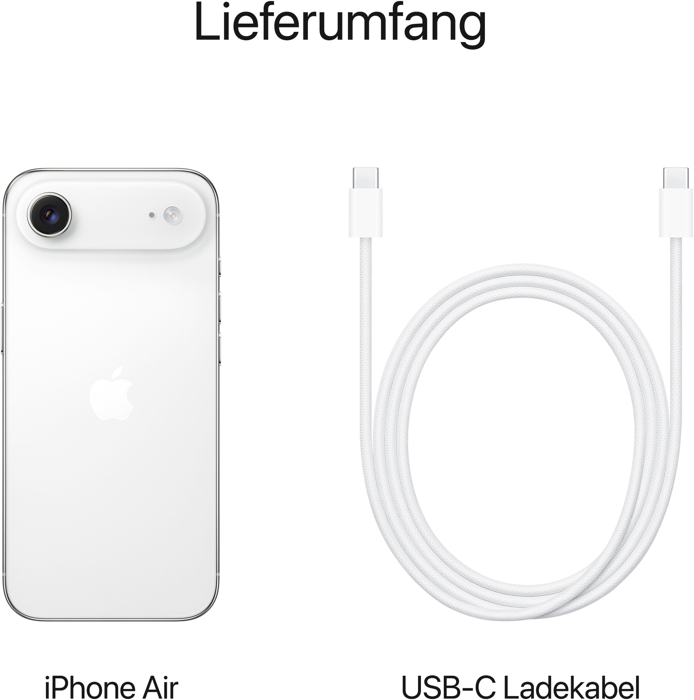 Apple Smartphone »iPhone Air«, cloud white