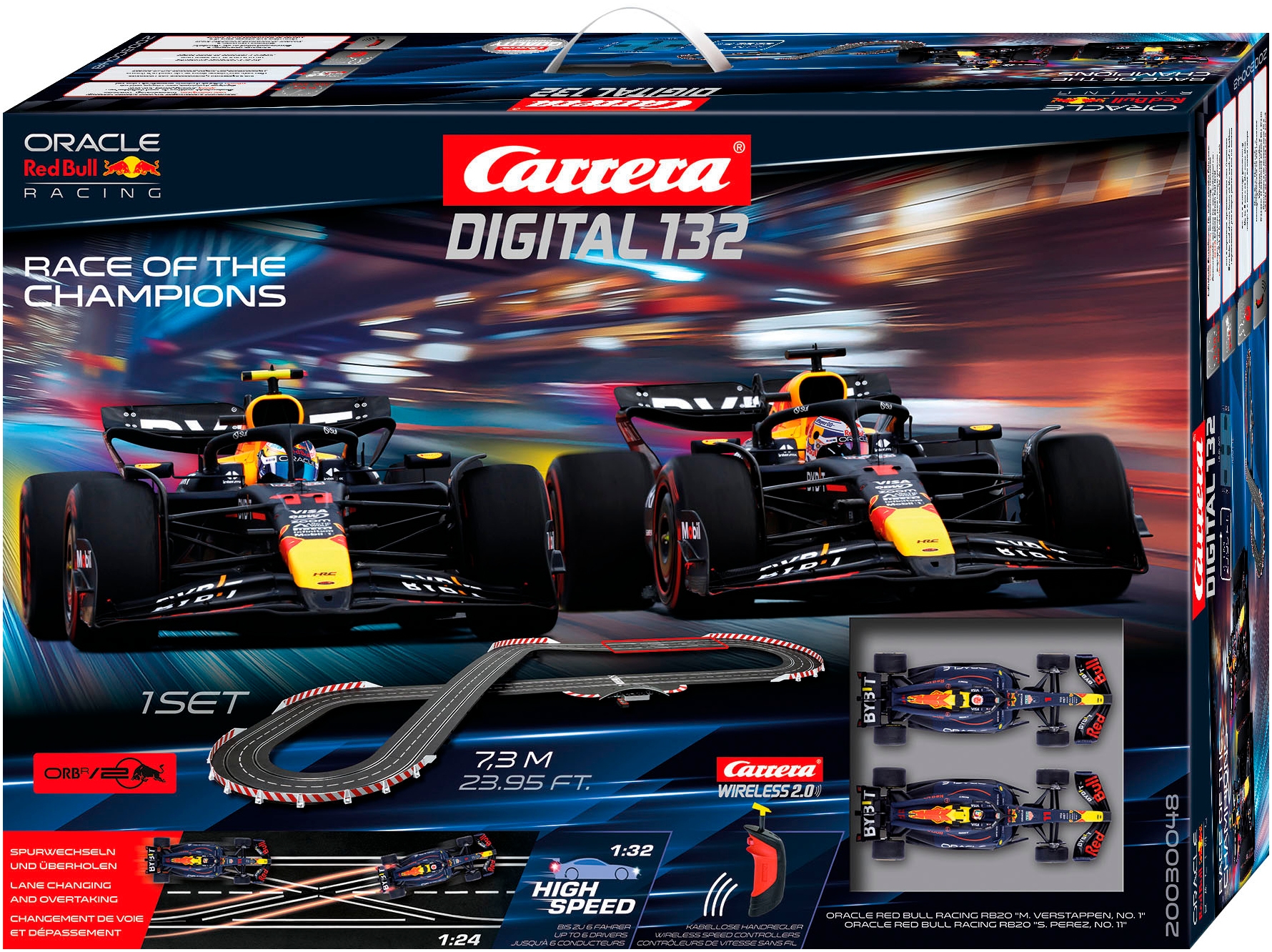 Carrera® Autorennbahn »Carrera Digital 132 Oracle Red Bull Racing Race of the Champions«