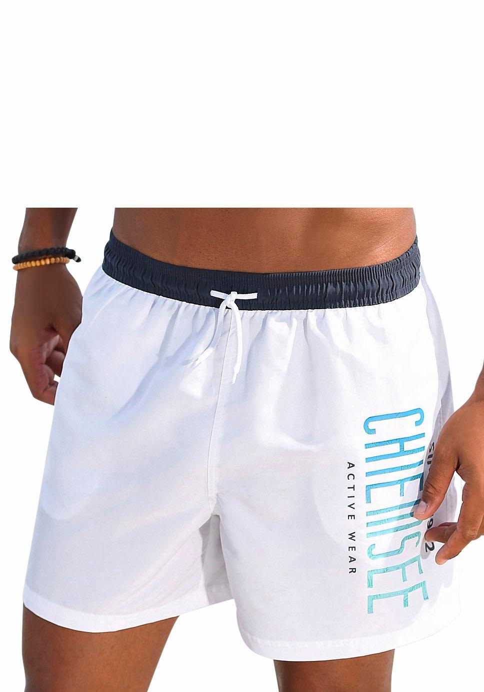 4. Bild von Chiemsee Badeshorts, mit kontrastfarbenem Bund