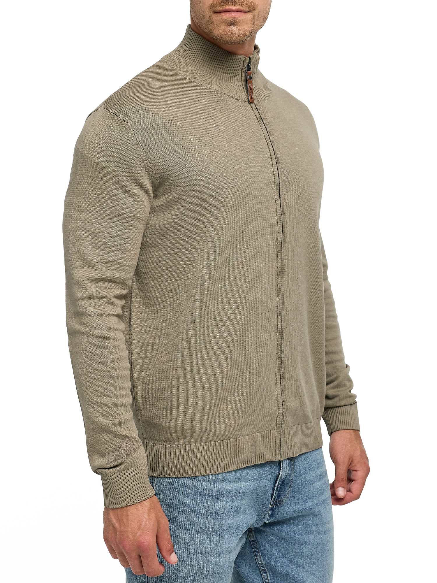 Indicode Strickjacke »INArkmill cardigan« Baumwolle, regular fit