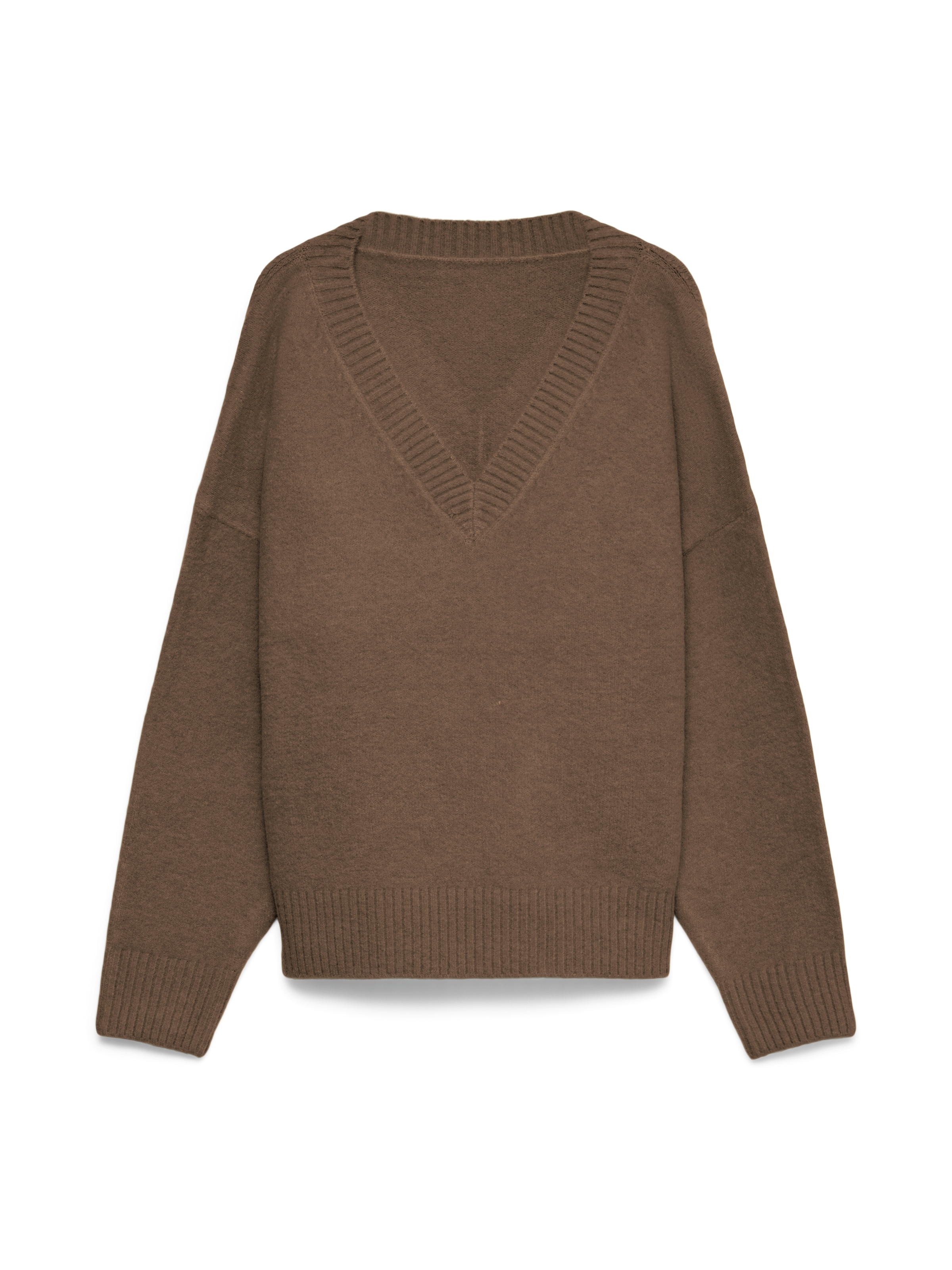 Vero Moda Strickpullover »VMSIF LS V-NECK PULLOVER NOOS« Materialmix, mit Wolle und Stretch, regular fit