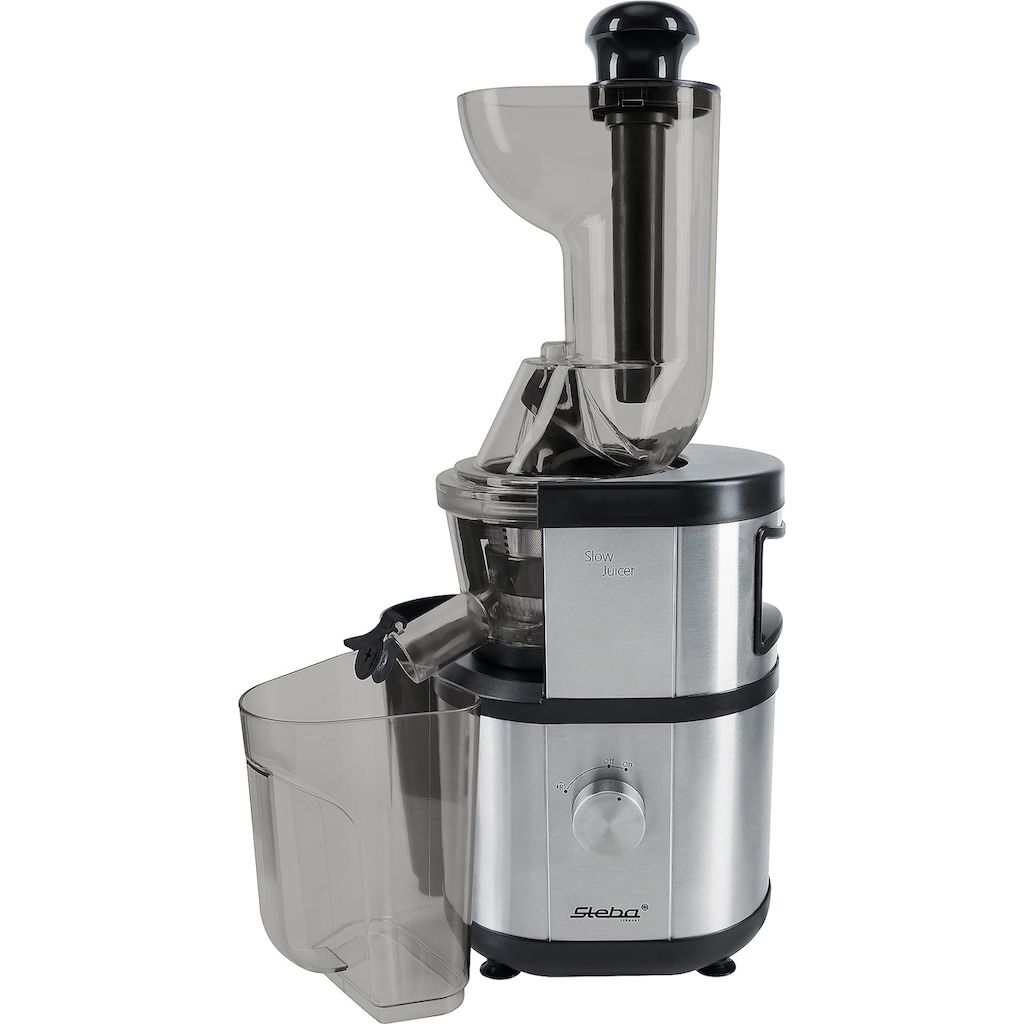 Steba Slow Juicer »Slow-Juicer E 400«, 400 W, schonend kaltes Pressverfahren