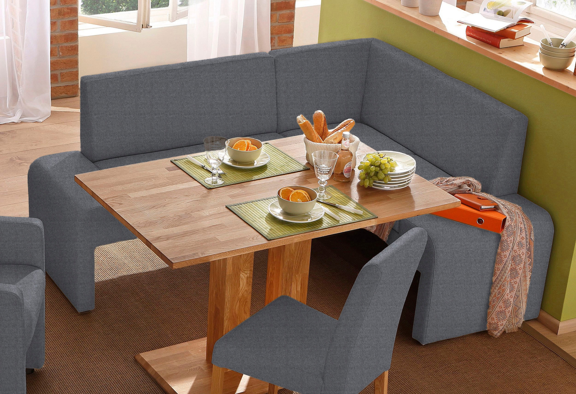 Home affaire Eckbank »Bologna« in 2 Größen (langer Schenkel 180 oder 200 cm), verschiedene Qualitäten