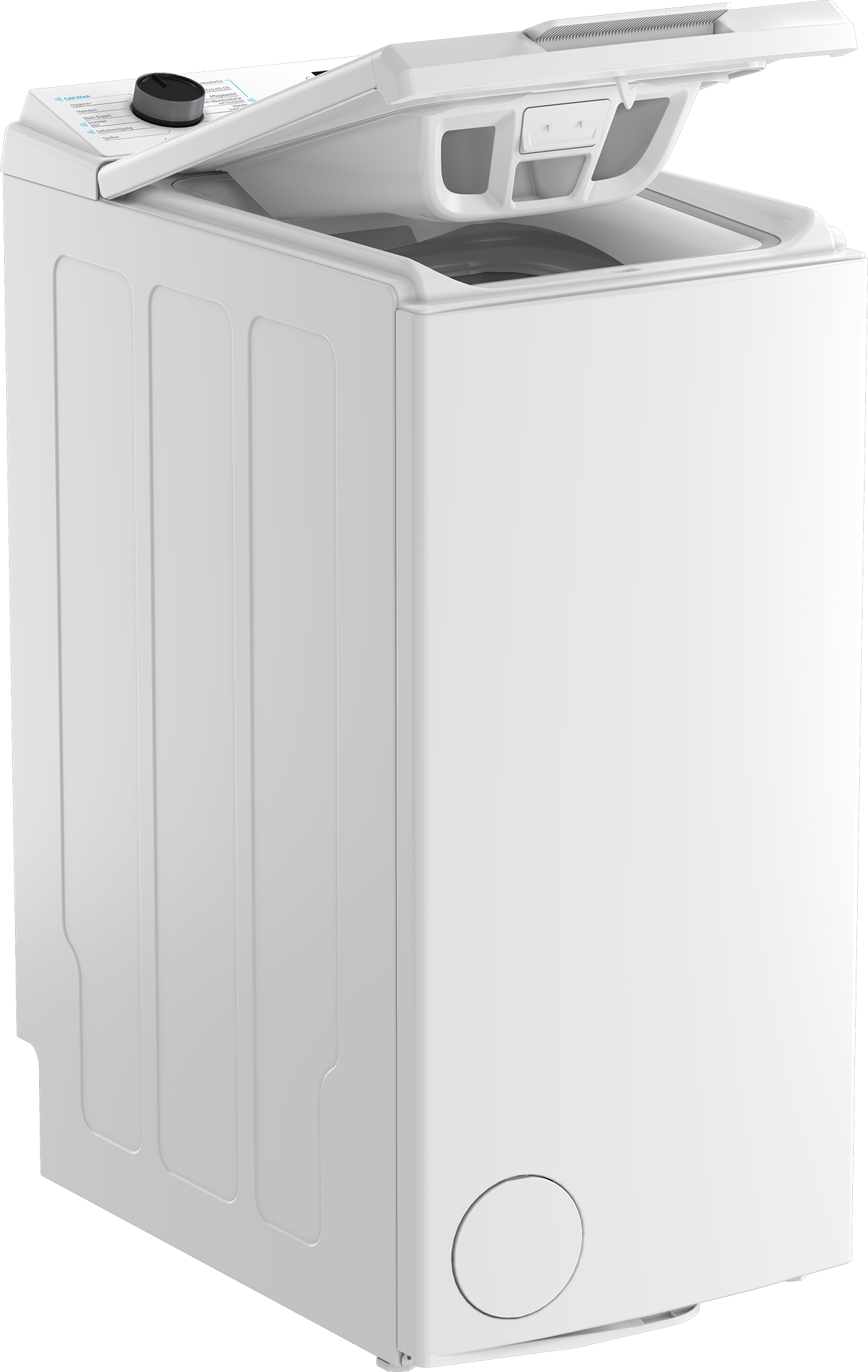 BEKO Waschmaschine Toplader »BWTL 6A W ES« 6 kg 1200 U/min Hygiene+ und Knitterschutz unterstützen gepflegte Wäsche.