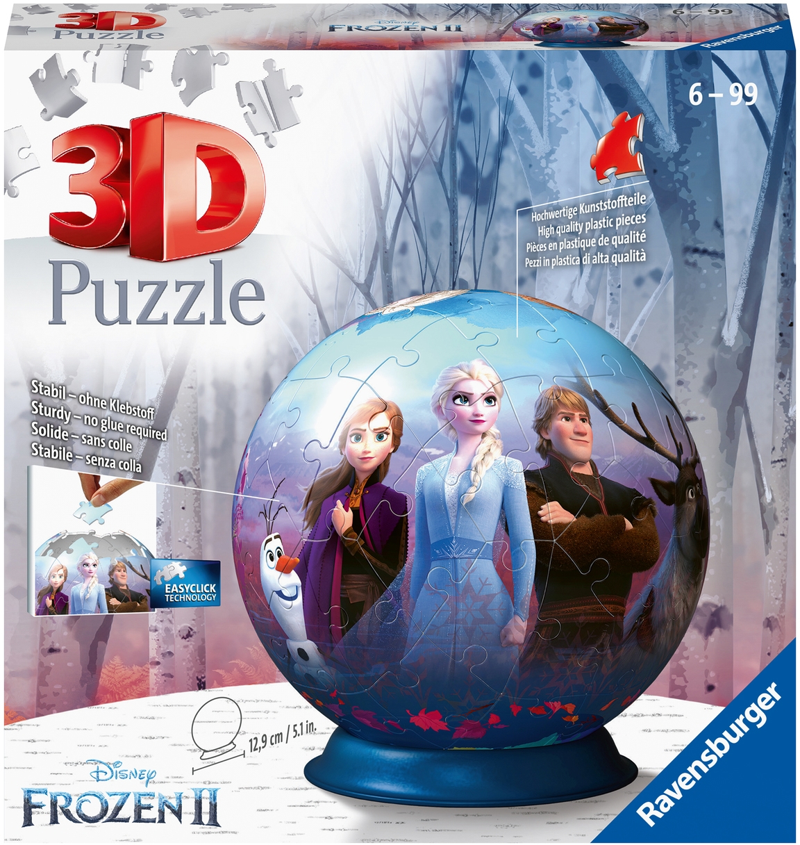 Puzzleball »Disney Frozen II«, Made in Europe, FSC® - schützt Wald - weltweit