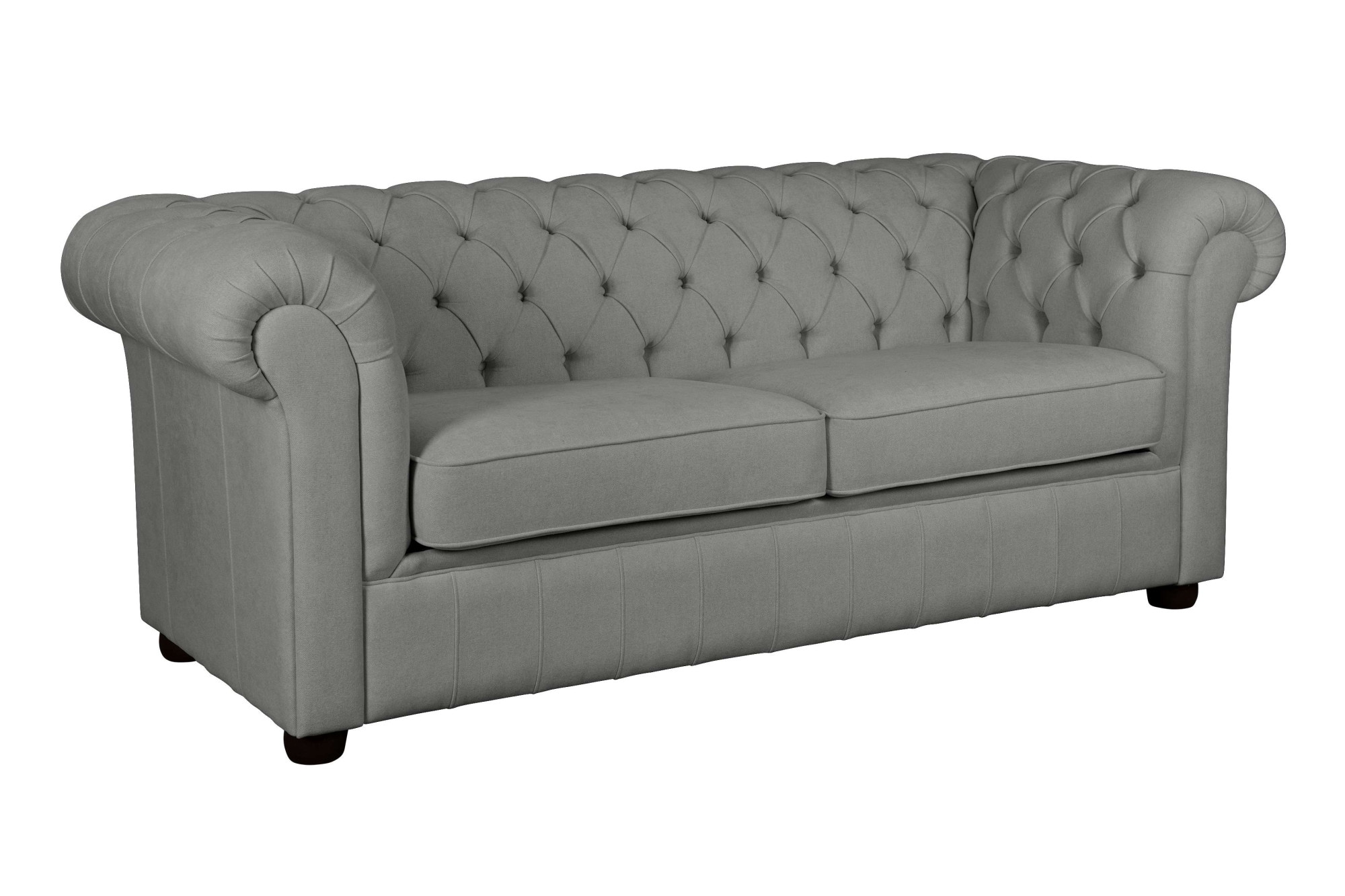 Home affaire 3-Sitzer »CHARENTE, optionale Schlafsofa, Chesterfield-Sofa, Bettfunktion«, mit edler Knopfheftung und typischen Armlehnen, B/T/H 198/89/74 cm