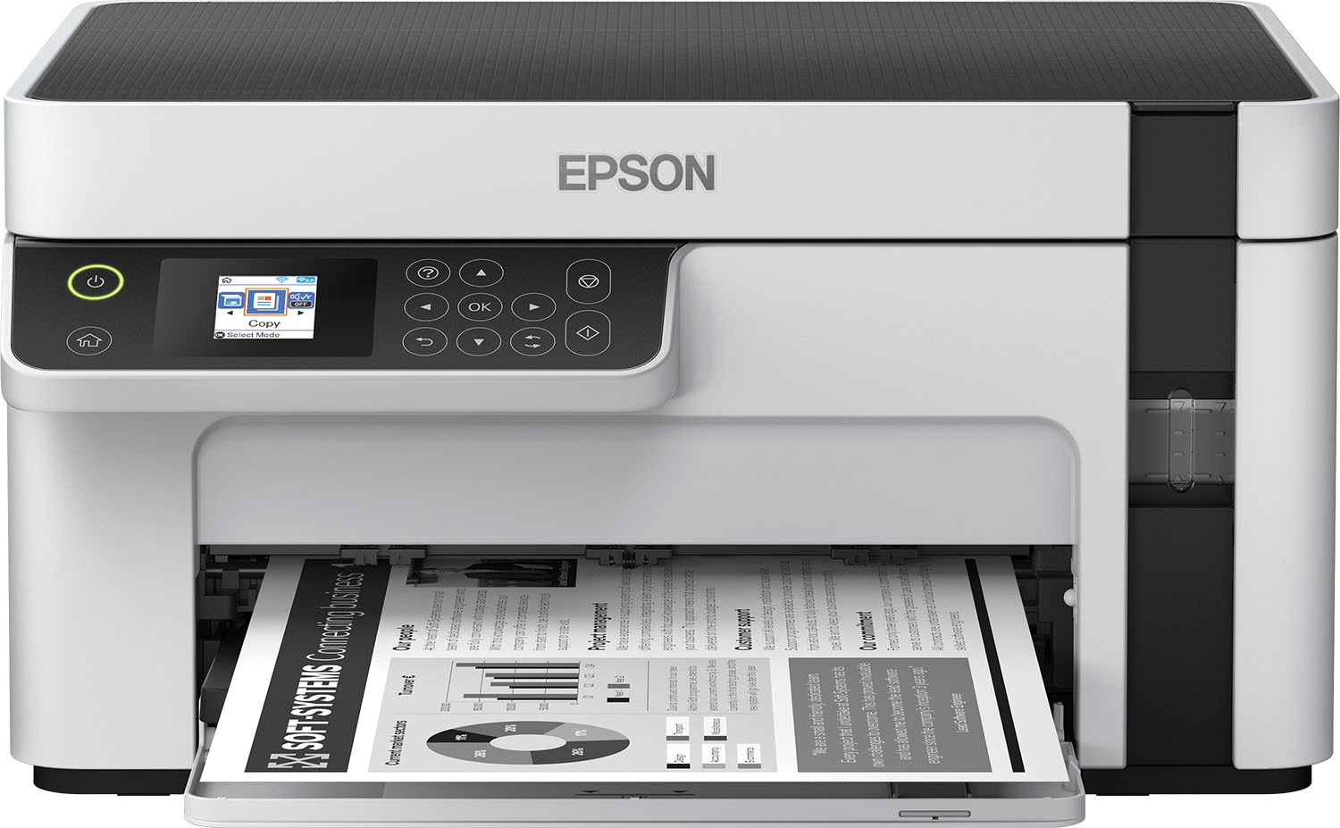 Epson Tintenstrahldrucker »EcoTank ET-M2120« DIN-A4-Schwarzweiß-Multifunktions-Tintentankdrucker