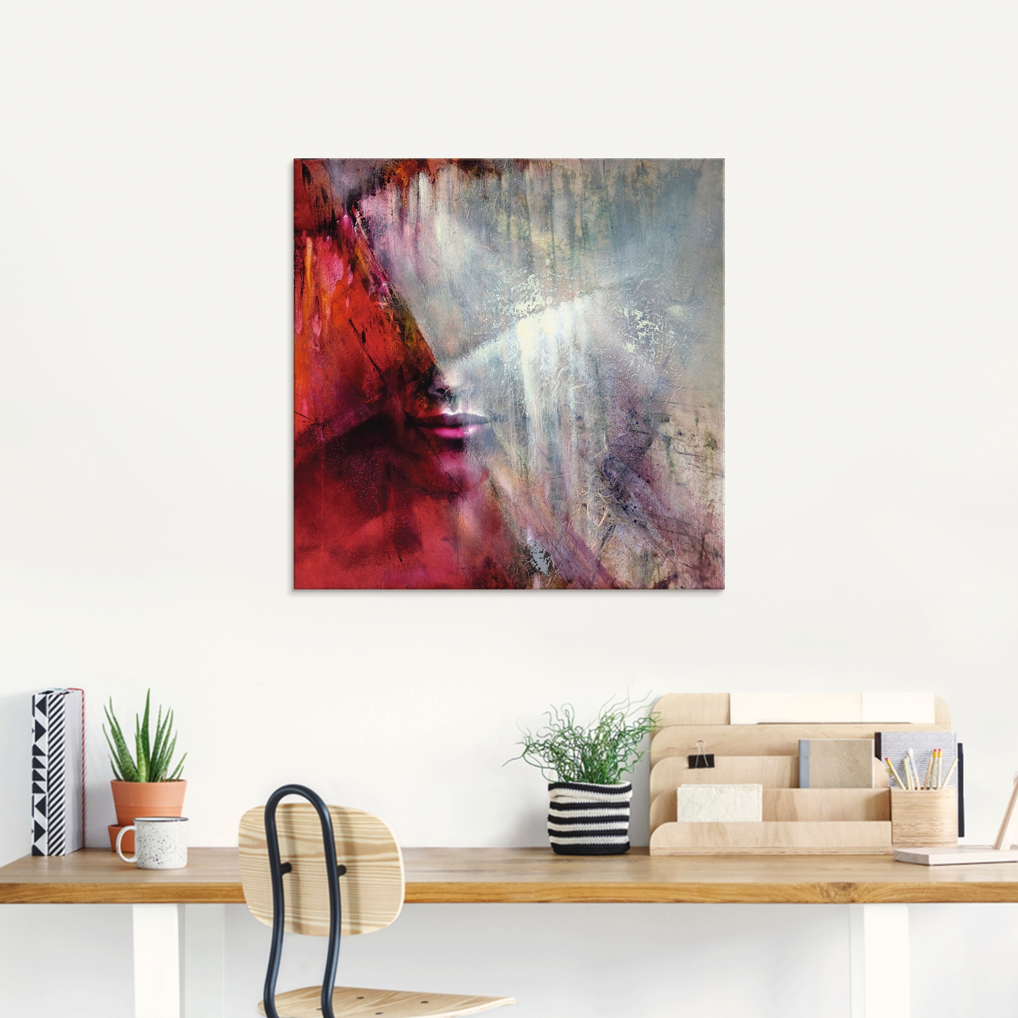 Artland Glasbild »Julia« Frau 1 Stk. tlg. in verschiedenen Größen