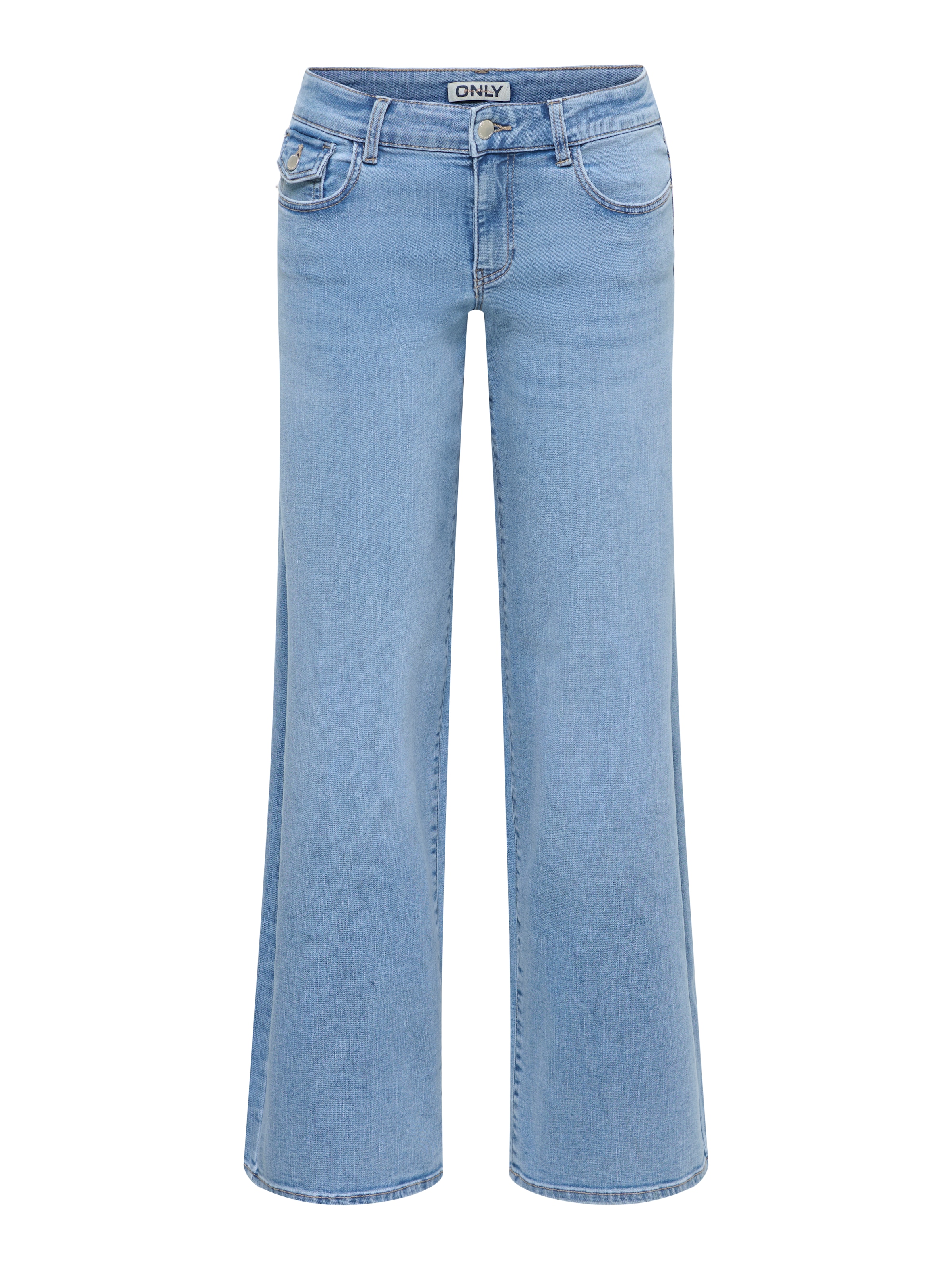 ONLY Weite Jeans »ONLLILO REG WIDE DNM PIM BF« Baumwollmischung, wide fit