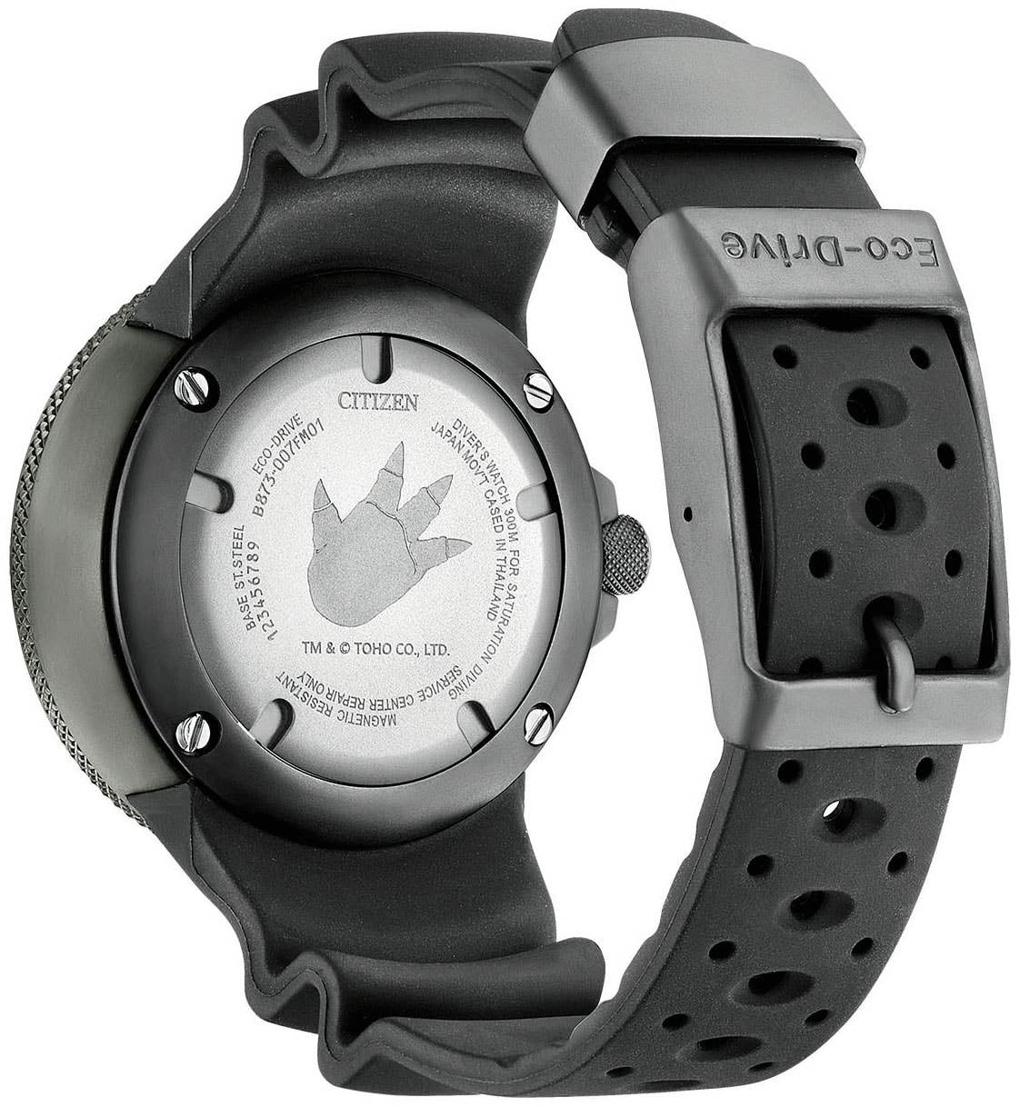 Citizen Taucheruhr »Godzilla-Promaster Professional Diver 300«, Armbanduhr, Herrenuhr, limited Edition, Solar, bis 30 bar wasserdicht