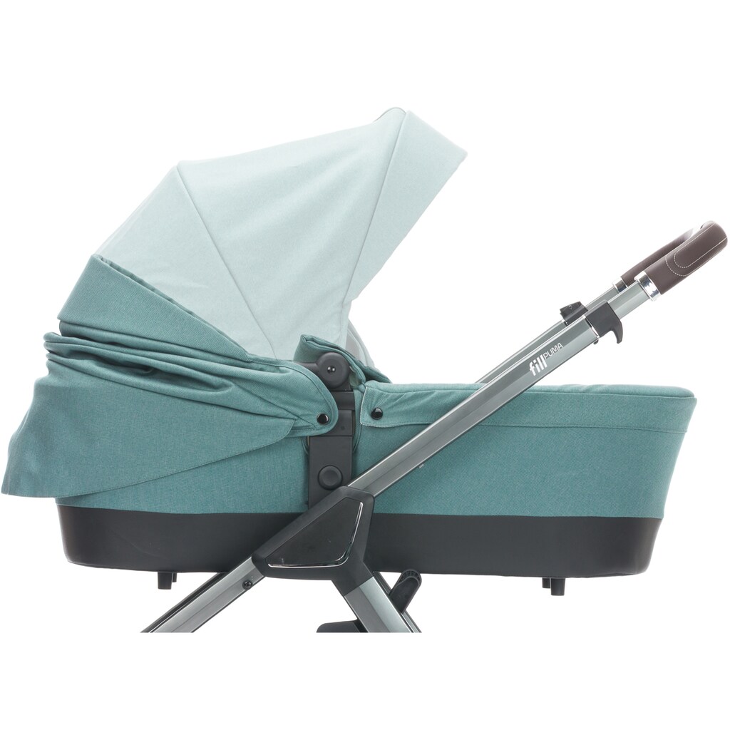 Fillikid Kombi-Kinderwagen »Puma, Verde«, 22 kg, Kinderwagen