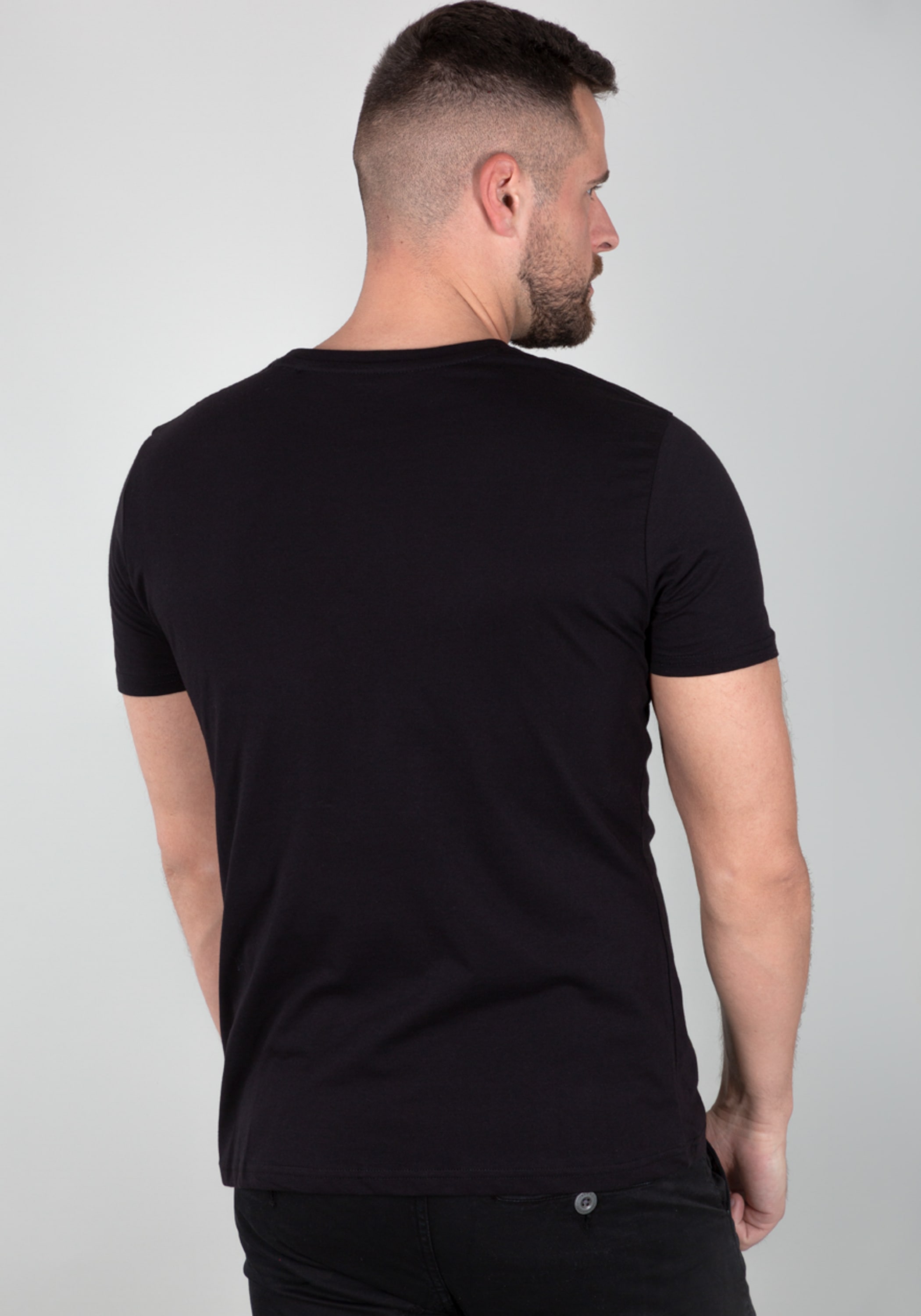 Alpha Industries T-Shirt »Alpha Industries Men - T-Shirts Basic T-Shirt Neon Print«
