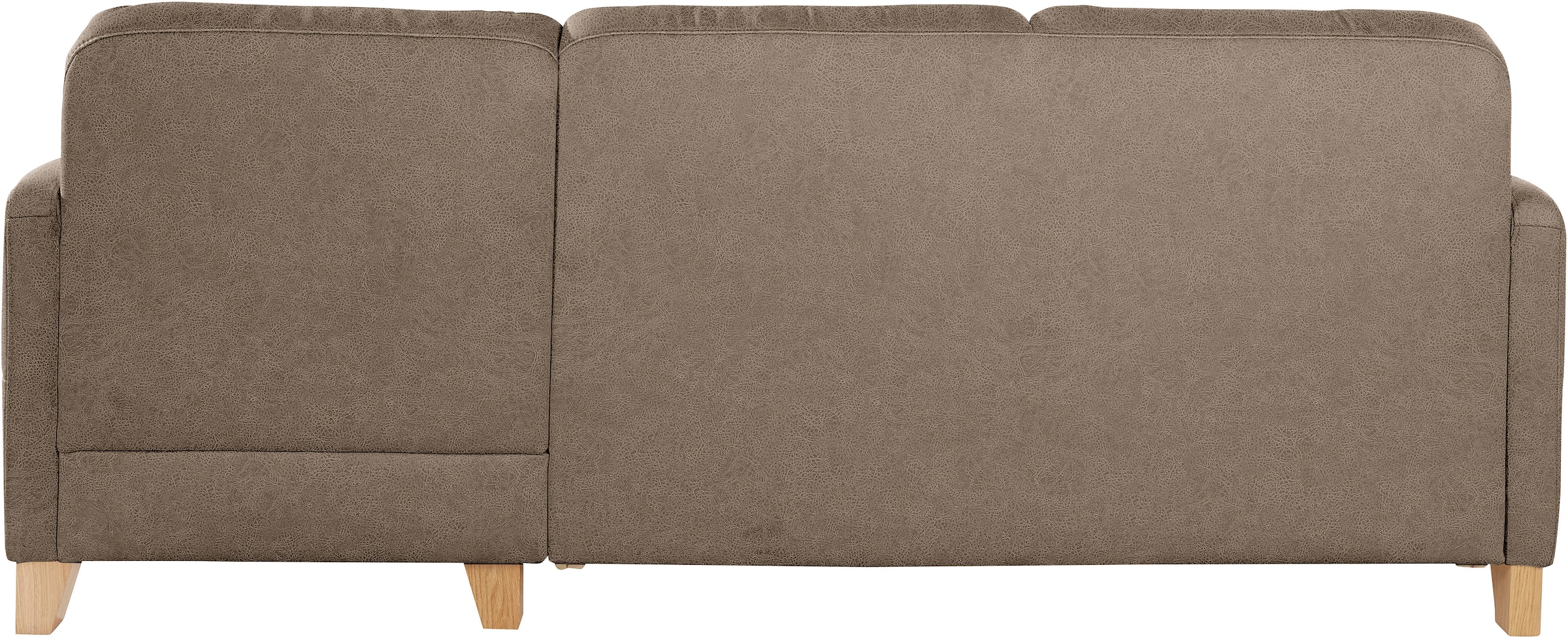 exxpo - sofa fashion Ecksofa »Elio, kompakt und komfortabel, bequem und zeitloses Design, L-Form«, wahlweise mit Bettfunktion