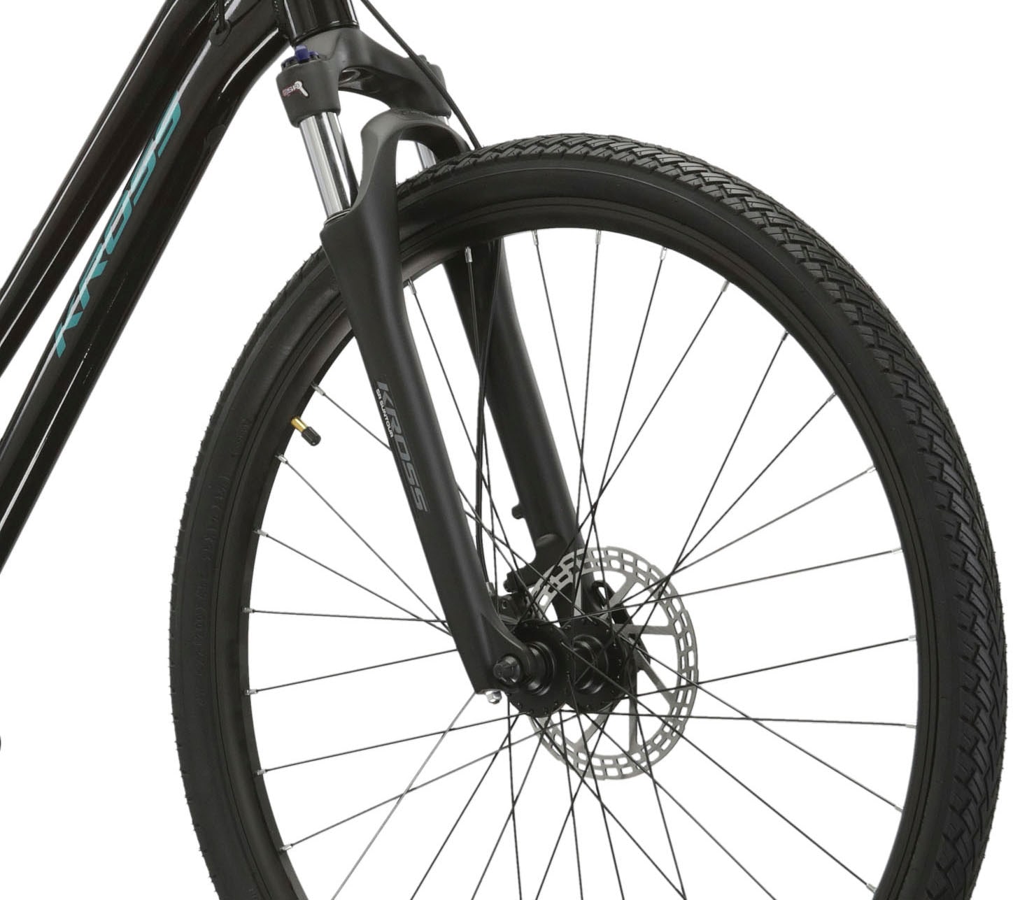 Kross Crossrad »Crossrad Evado 5.0 schwarz 18 Gänge«, 18 Gang, Shimano, CUES U3020 Schaltwerk, Kettenschaltung