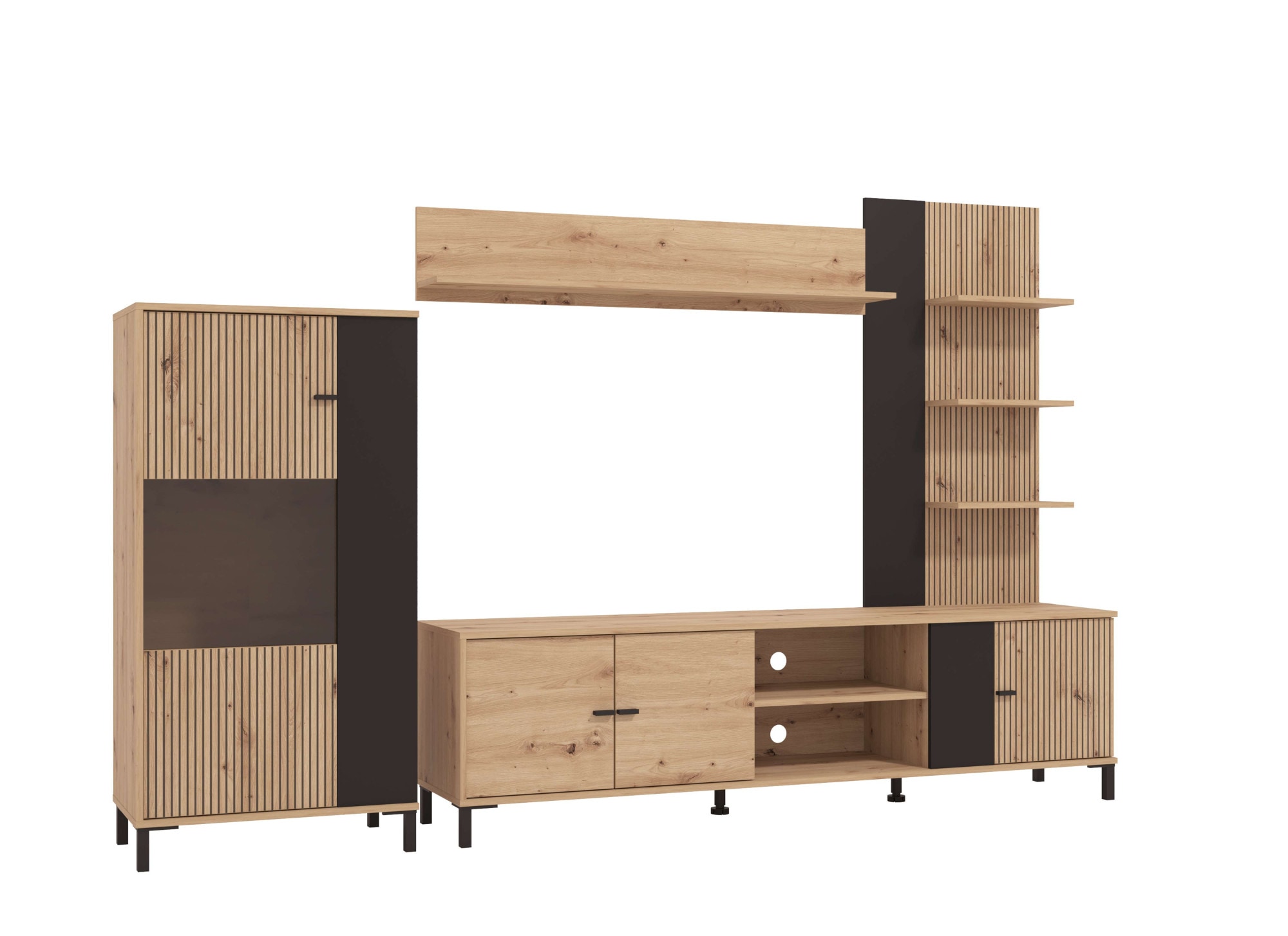 INOSIGN Wohnwand »Avignon, inkl. Highboard, TV-Board, Standregal und Wandre günstig online kaufen