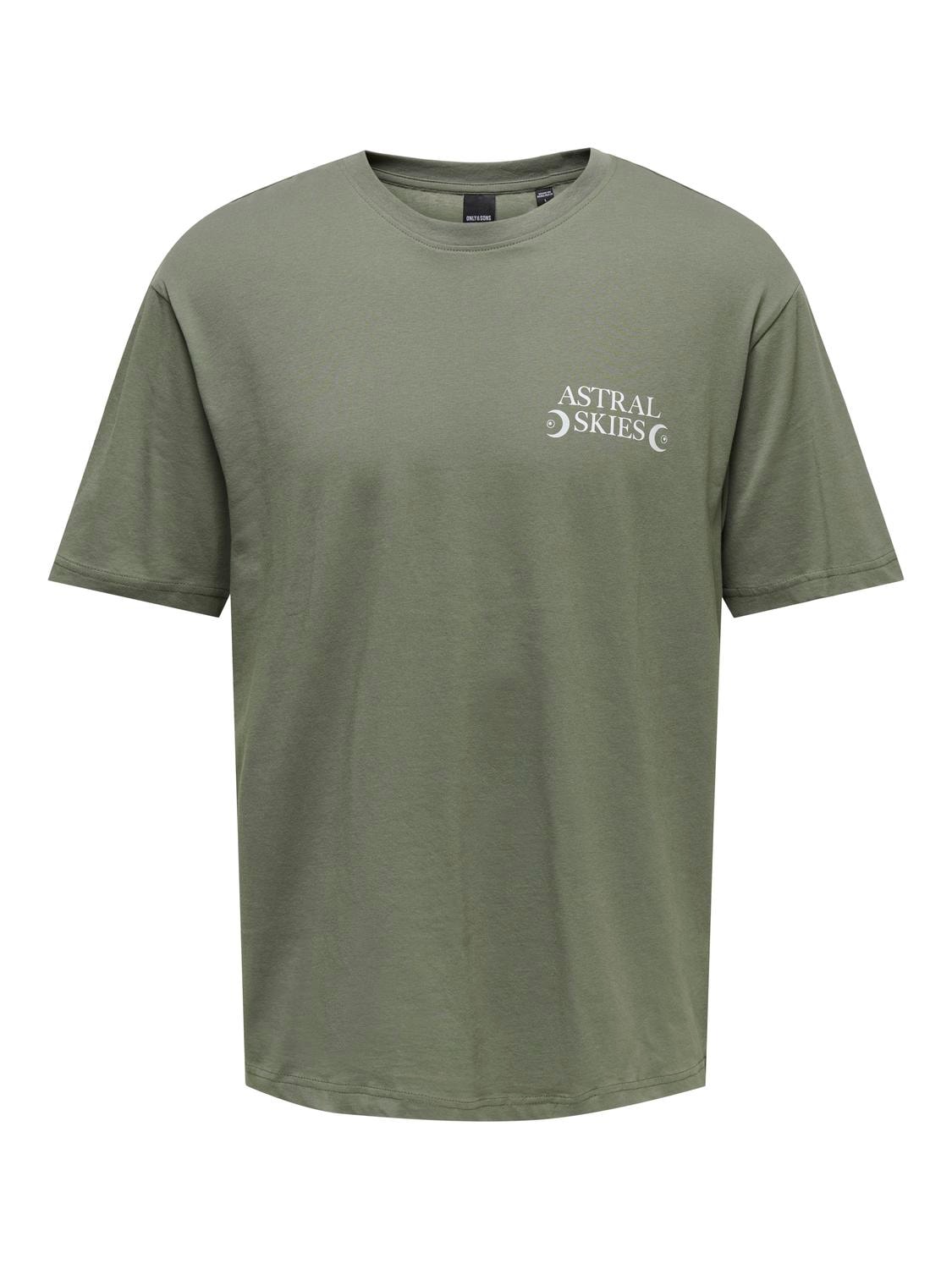 ONLY & SONS T-Shirt »ONSKEANE RLX SS PRINT TEE NOOS«