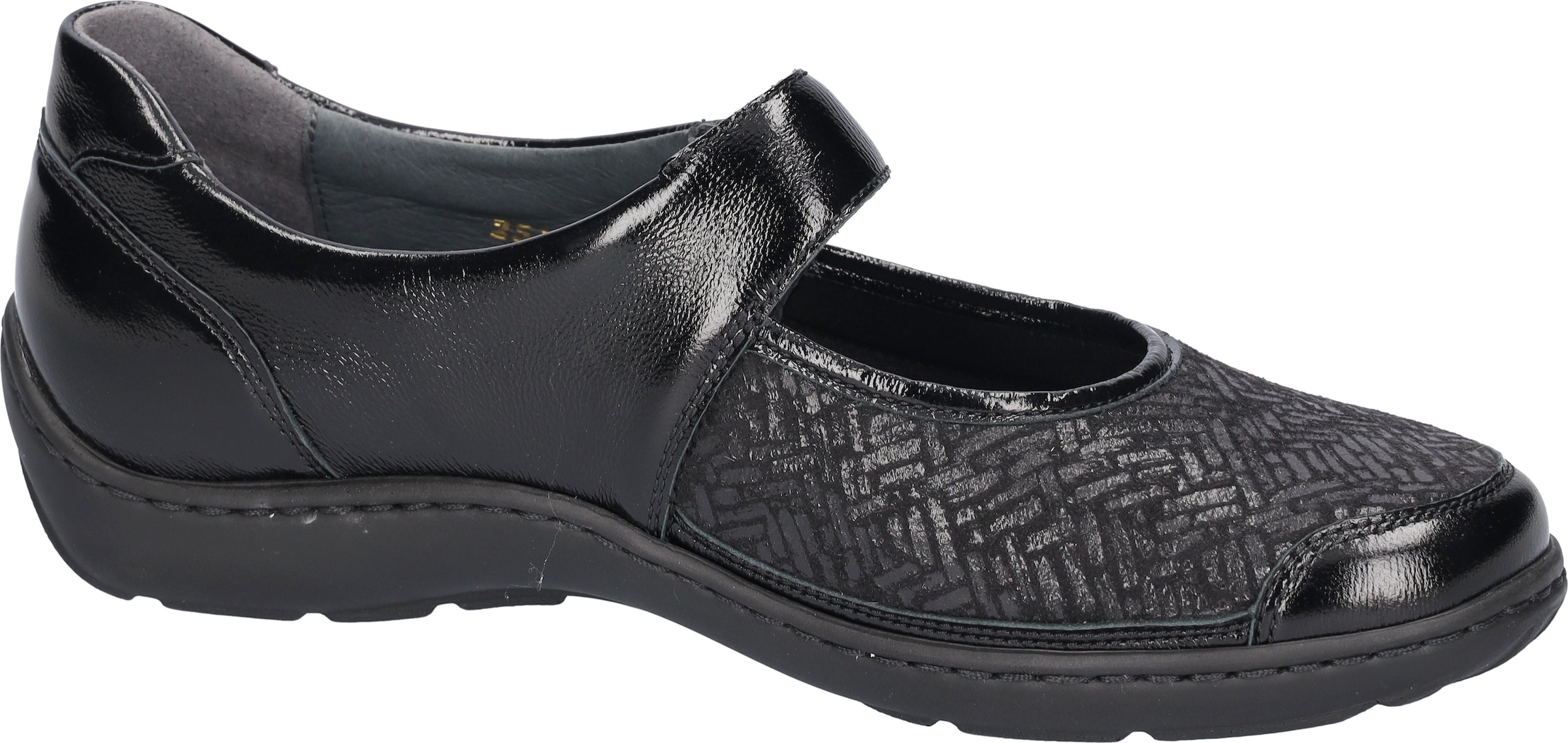 Waldläufer Riemchenballerina »HENNI-Soft«, Klettschuh, Komfortschuh, Bequemschuh, Weite H, mit Orthotritt