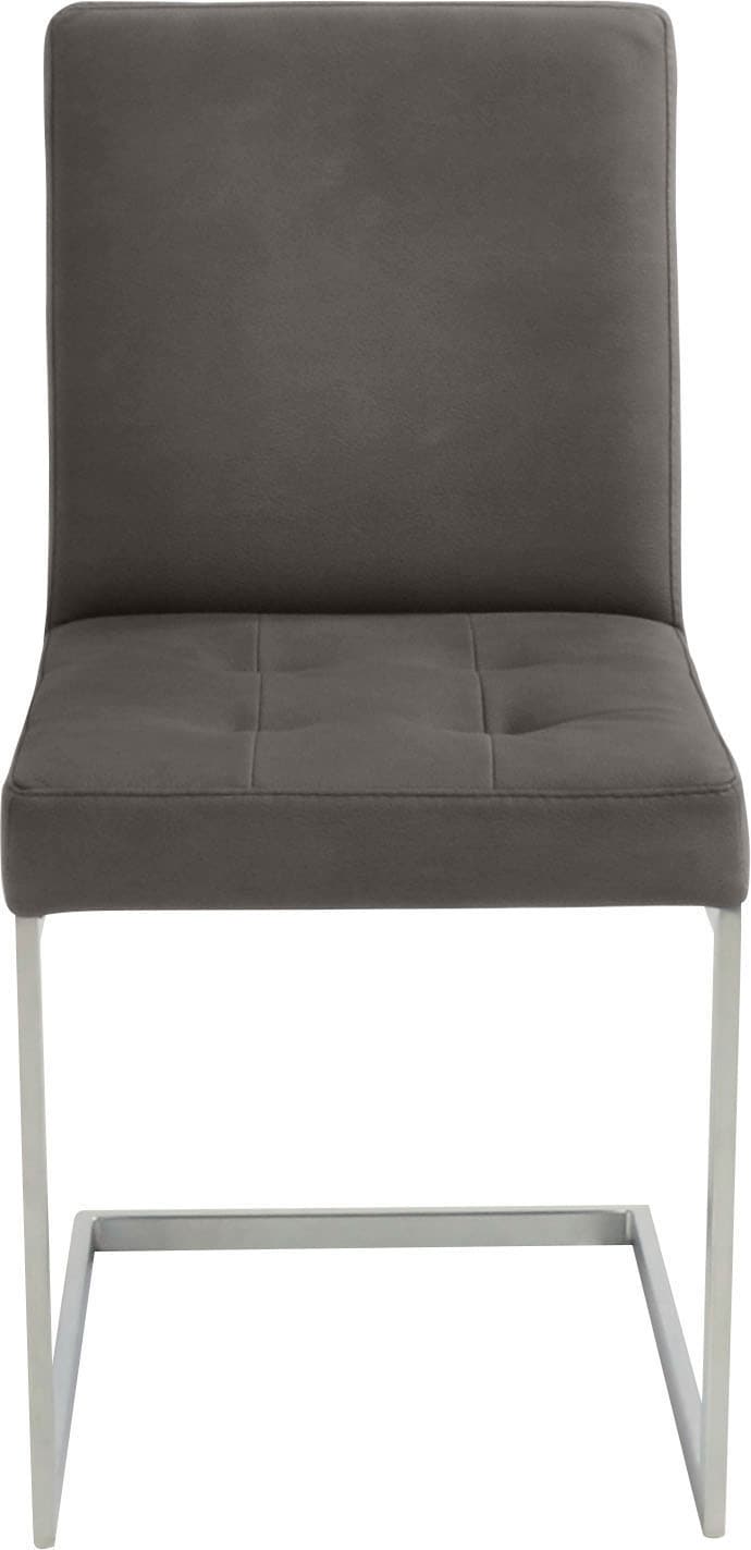 K+W Komfort & Wohnen Eckbankgruppe »Spider II« Set, 4 Stk. tlg. langer Schenkel 227cm, 2 Freischwinger, Auszugstisch in Breite 130 cm