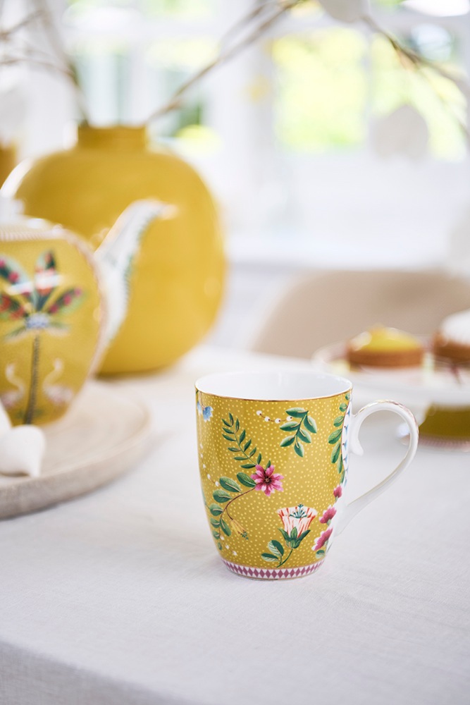 PiP Studio Becher »La Majorelle«, (Set, 4 tlg.), Kaffeetassen im 4er-Set, La Majorelle, 350 ml