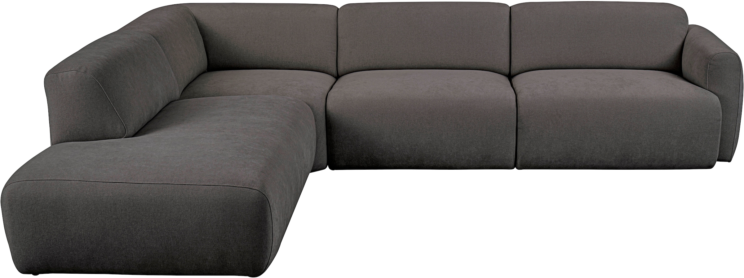andas Ecksofa »Myrland«, Breite 241 cm, Chenille, Easy Clean Stoff, mit Kaltschaum