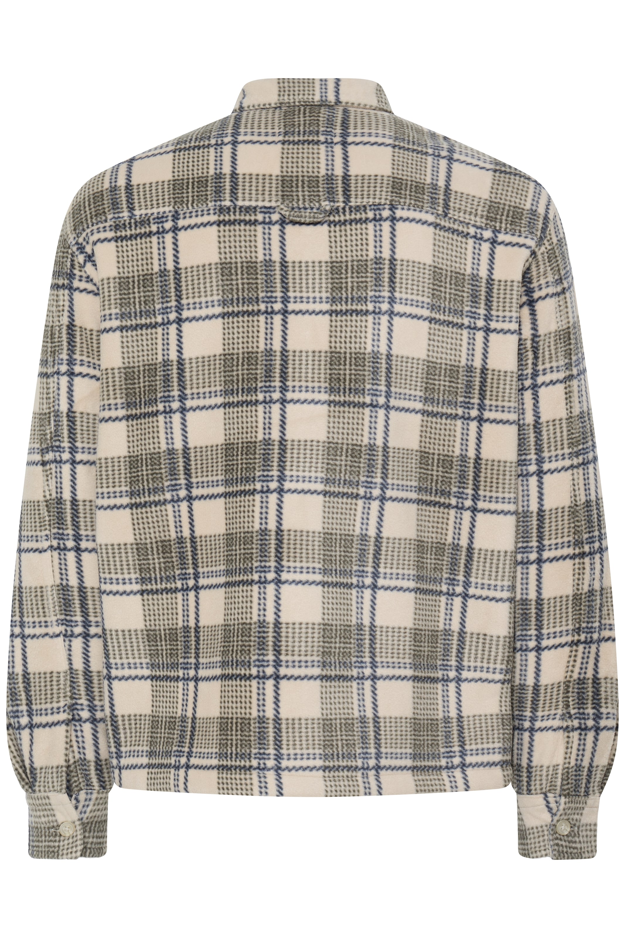 Blend Langarmhemd »BHBAKI SHIRT CHECK« Kunstfaser, regular fit