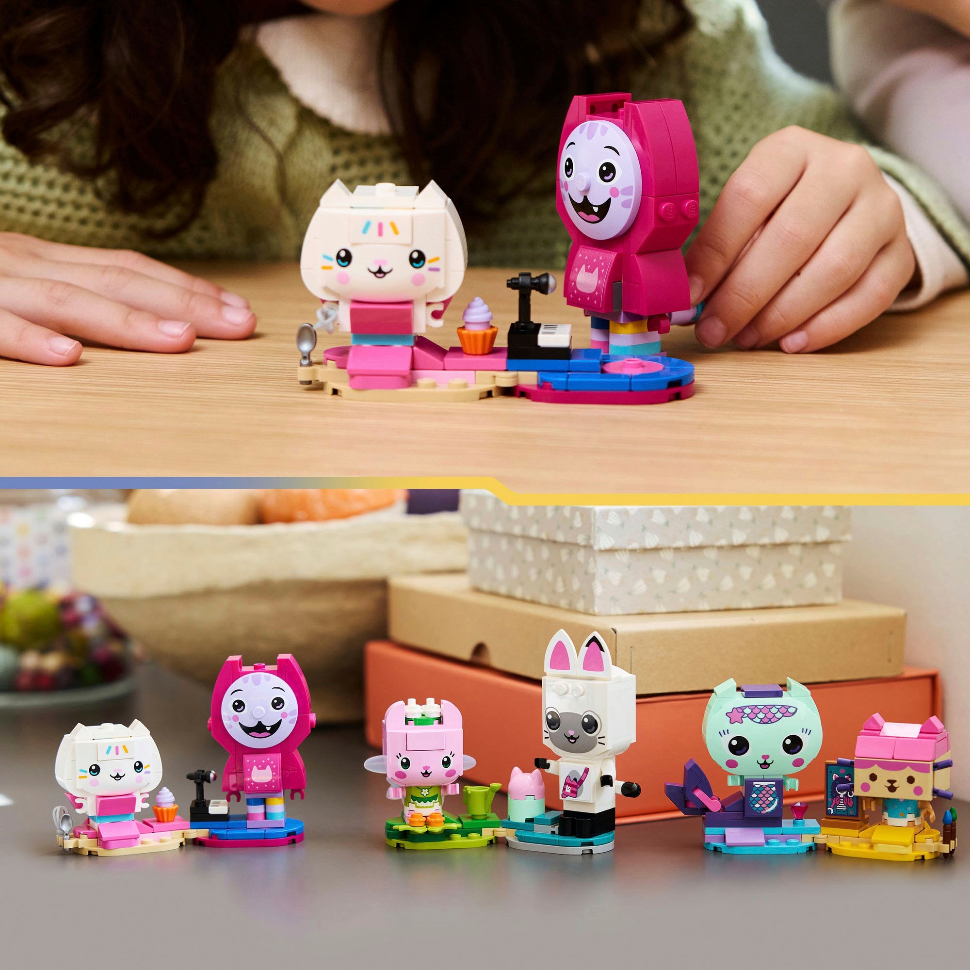 LEGO® Konstruktionsspielsteine »Gabbys Katzenfreunde aus LEGO Steinen (11215), LEGO Gabby's Dollhouse« Made in Europe