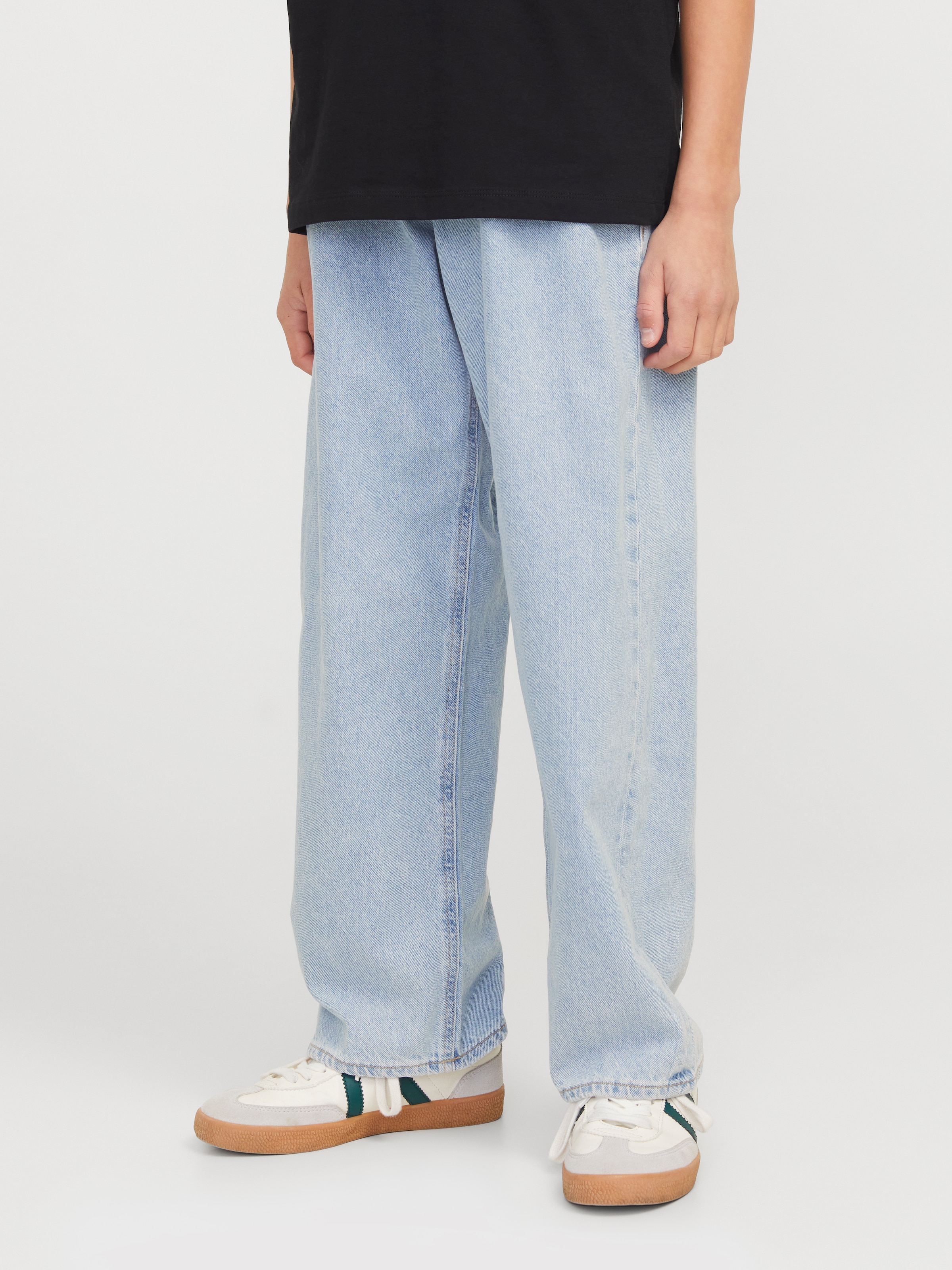 JACK & JONES JUNIOR Relax-fit-Jeans »JJIALEX bietet hohen Komfort und ist einfach kombinierbar« unifarben, modisch, relaxed fit, Denim Blue Denim...