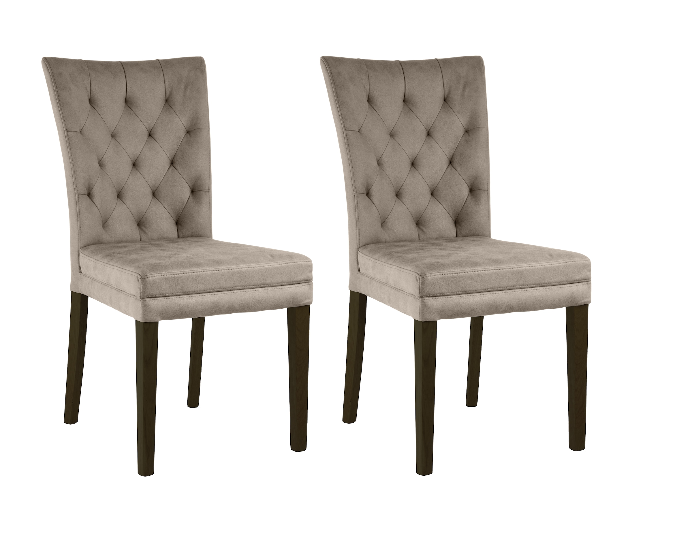 Home affaire 4-Fußstuhl »Colorado« (Set) 2 Stk.bequeme Polsterung, Gestell günstig online kaufen