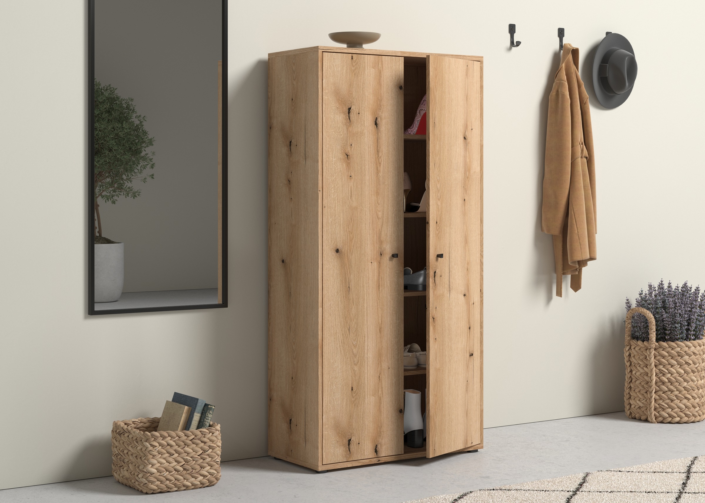 FORTE Schuhschrank »Tempra«, Breite 73,7 cm