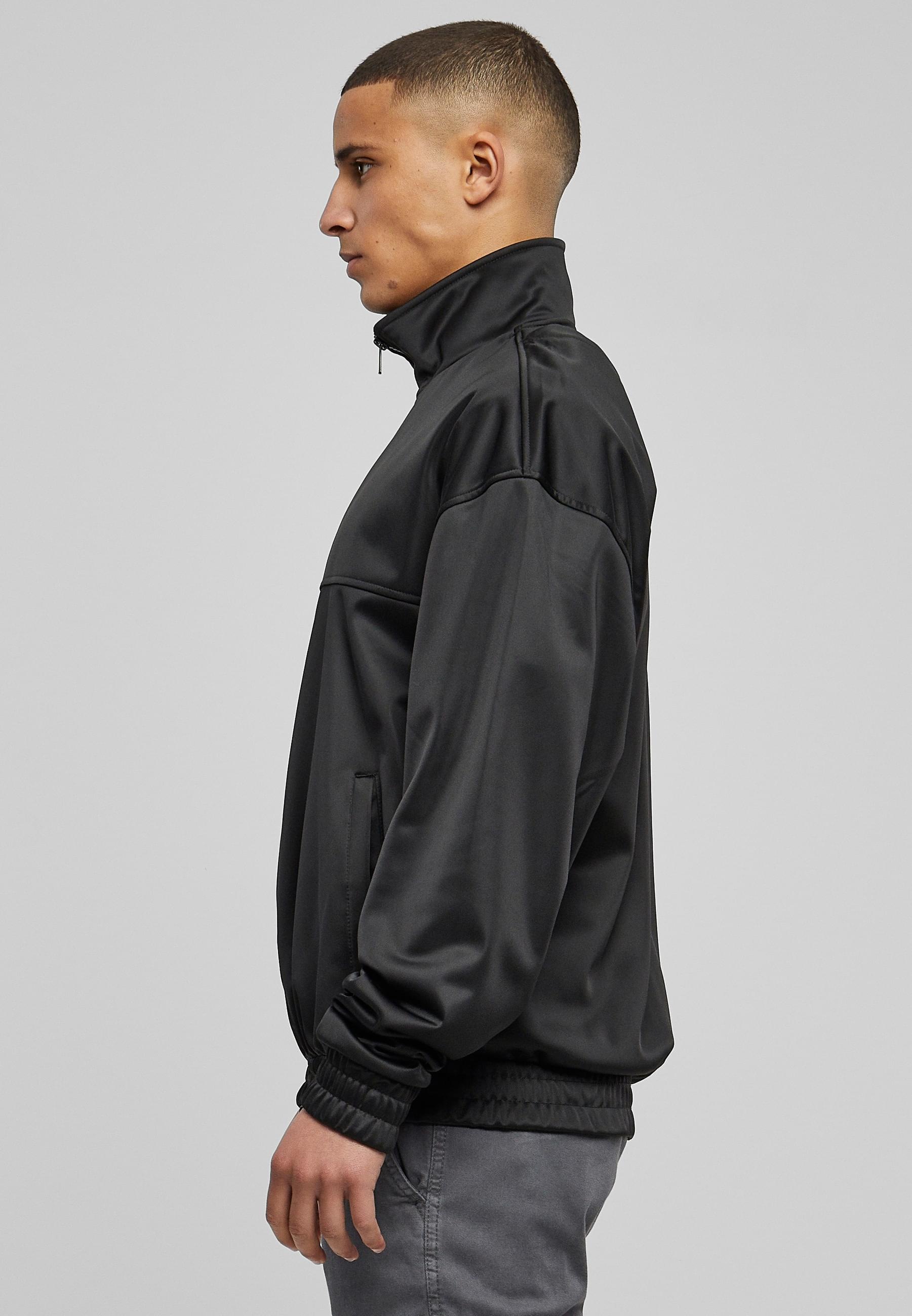 URBAN CLASSICS Trainingsjacke »Urban Classics Herren Classic Track Jacket« 1 Stk. tlg. ohne Kapuze
