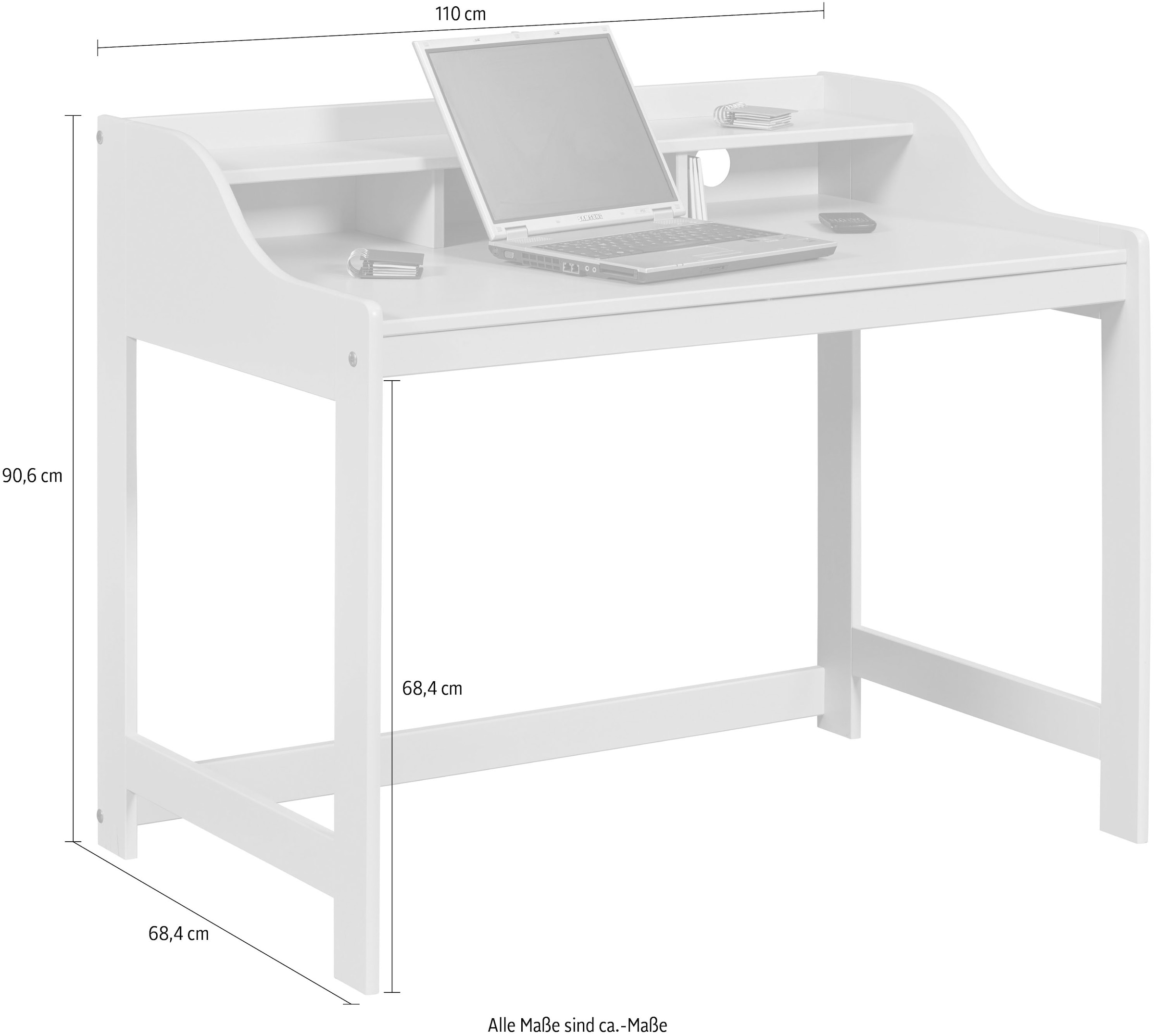Inter Link Schreibtisch 1 Stk. tlg.