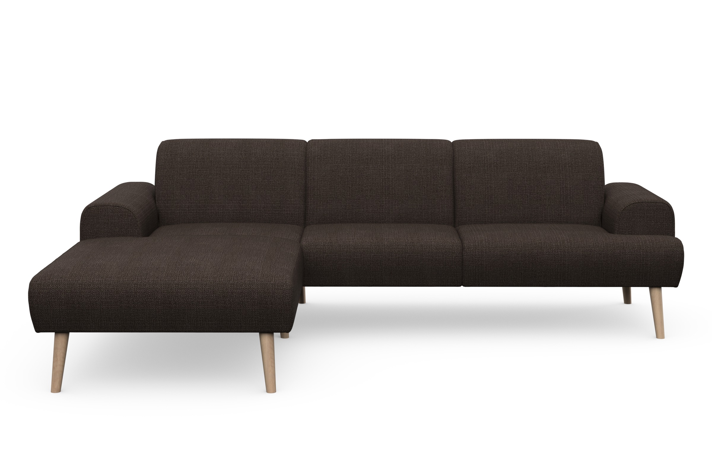 andas Ecksofa »Swift Scandic Design, Federkern für hohen Sitzkomfort, L-For günstig online kaufen