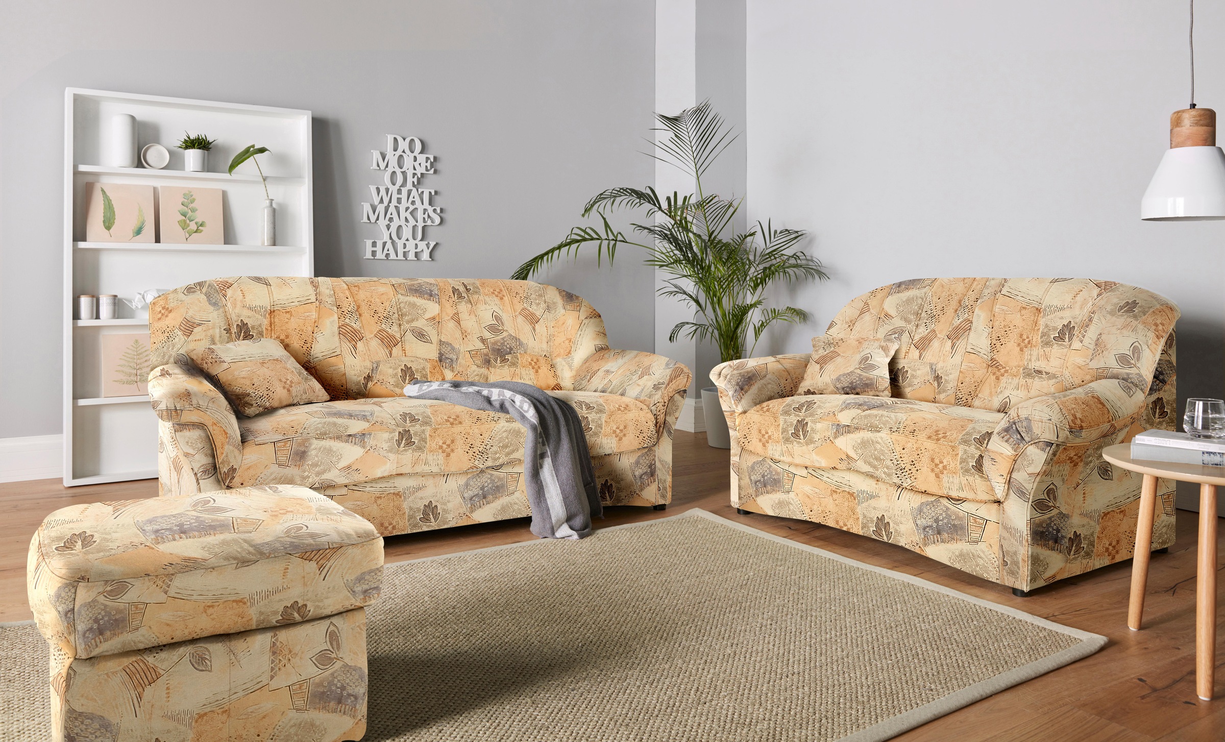 DOMO collection Polstergarnitur »Bahia zeitlos & elegantes Sofa, bequem« Se günstig online kaufen