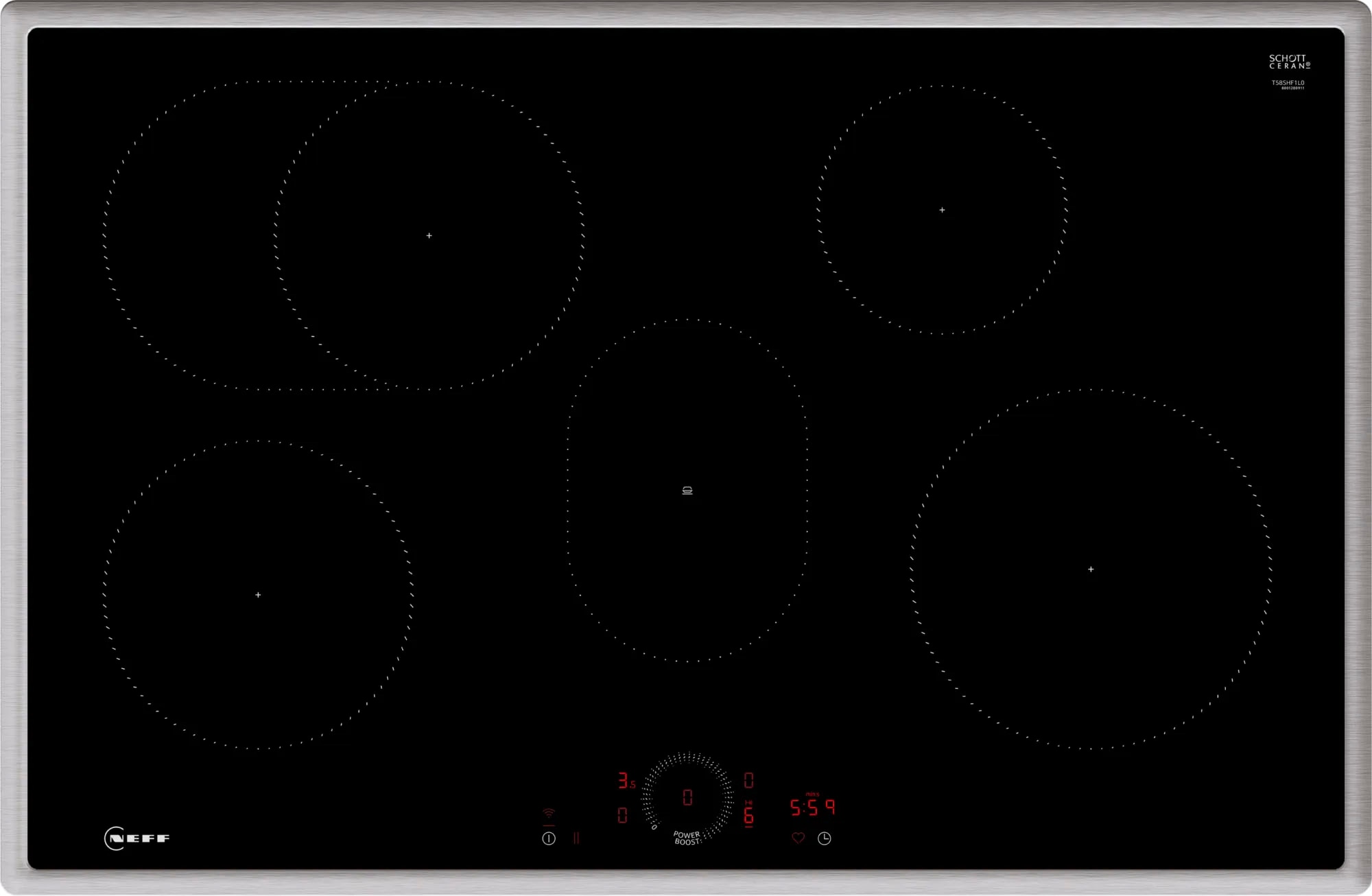 NEFF Backofen-Set N 30/N 70 »B1DCA0AK0«, mit Teleskopauszug nachrüstbar