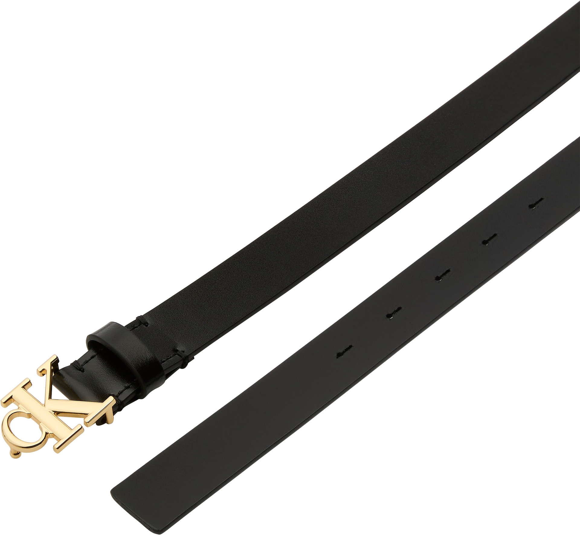 Calvin Klein Jeans Ledergürtel »Monogram Plaque Buckle 25MM«