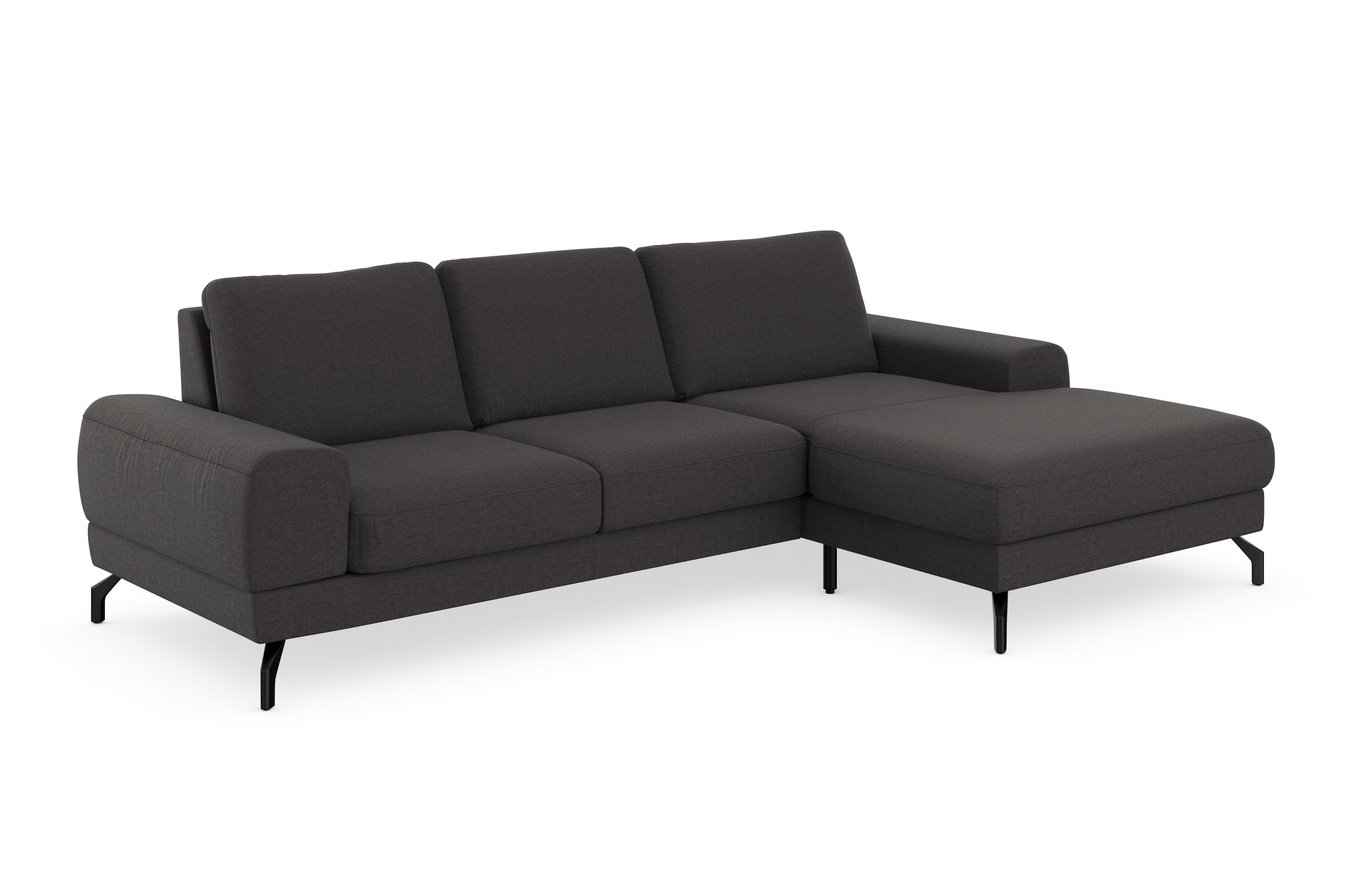 sit&more Ecksofa »Cinturo L-Form« inklusive Sitztiefenverstellung und Federkern, Sitzhöhe 45 cm