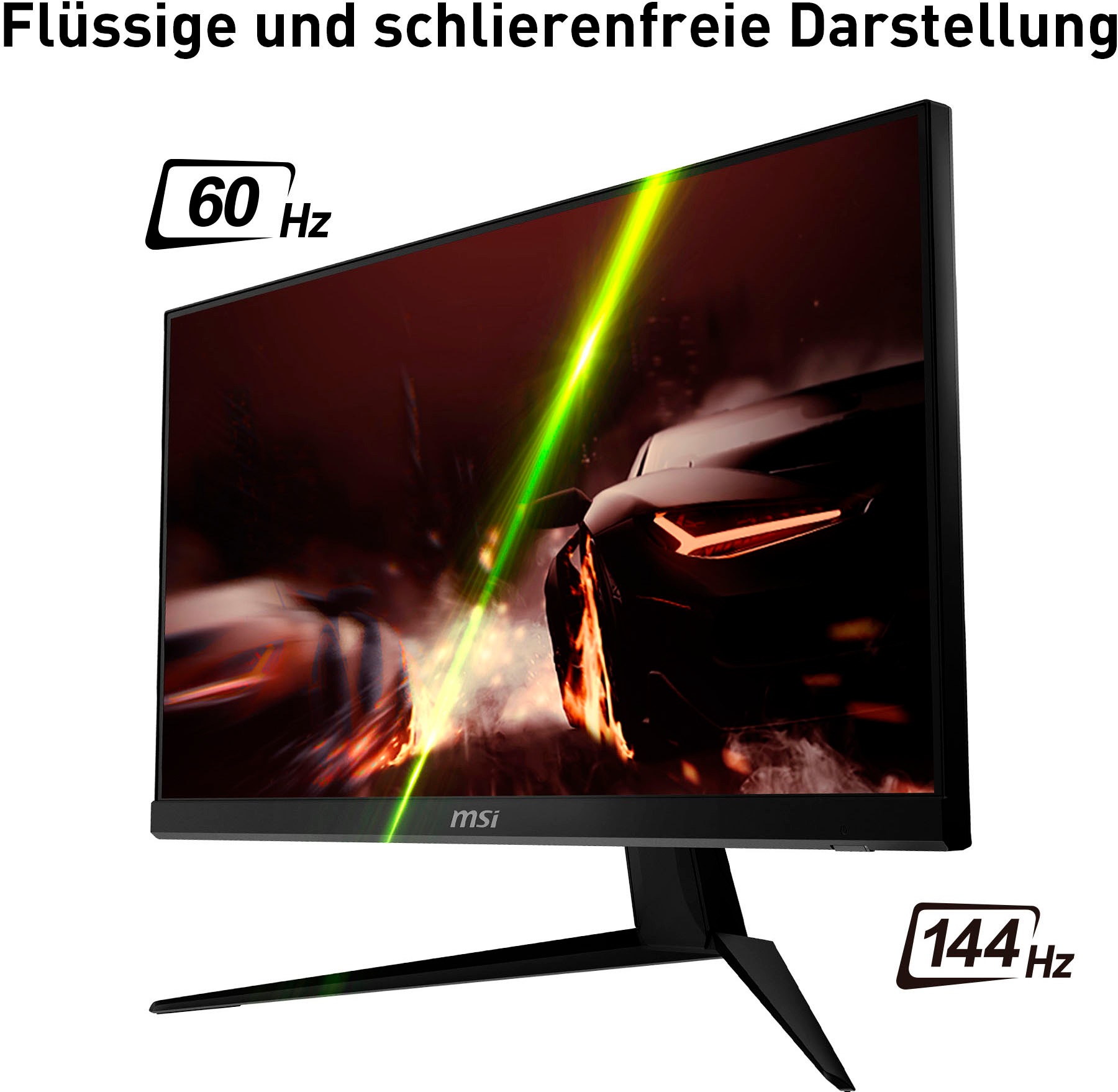 MSI Gaming-LED-Monitor »Optix G241«, 61 cm/24 Zoll, 1920 x 1080 px, Full HD, 1 ms Reaktionszeit, 144 Hz, 3 Jahre Herstellergarantie