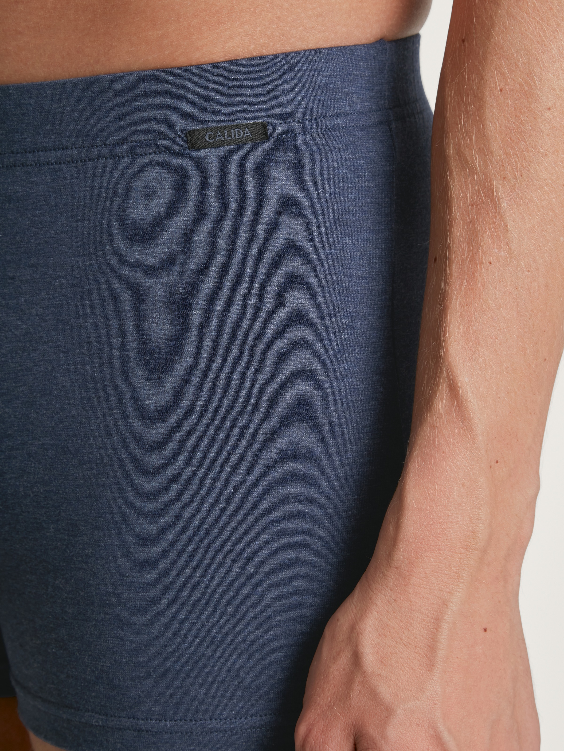 CALIDA Boxershorts »Cotton Sporty«, mit stoffüberzogenem Bund