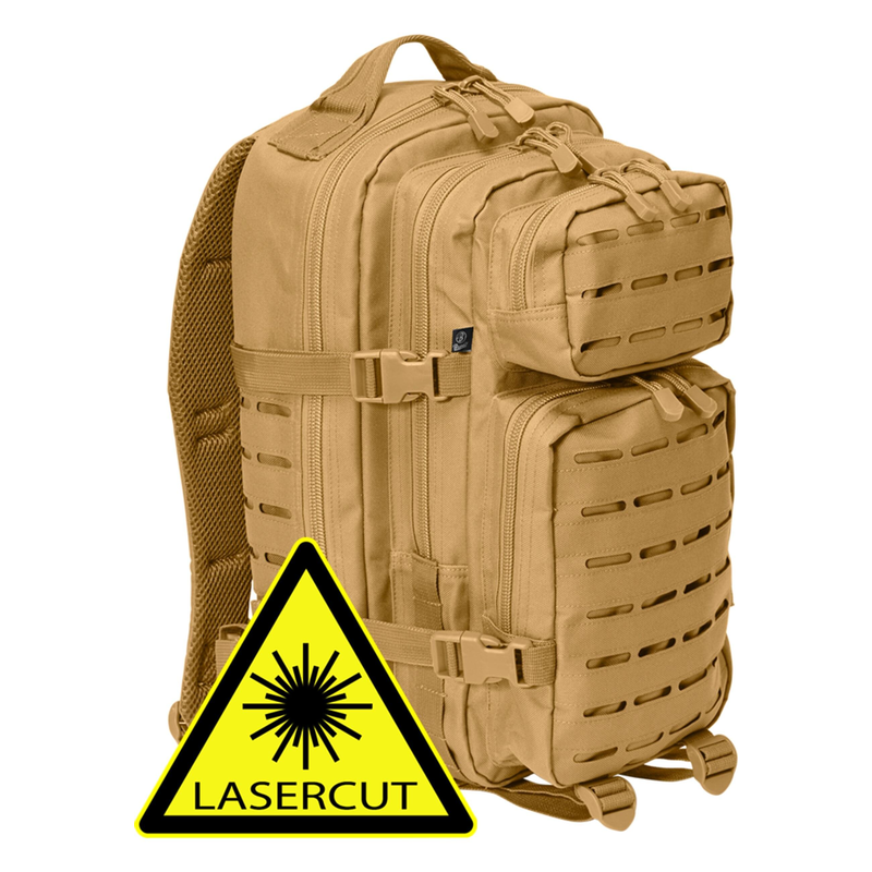 BRANDIT Rucksack »Accessoires US Cooper Lasercut medium« camel Vielseitige Rucksäcke für Schule, Arbeit und Freizeit