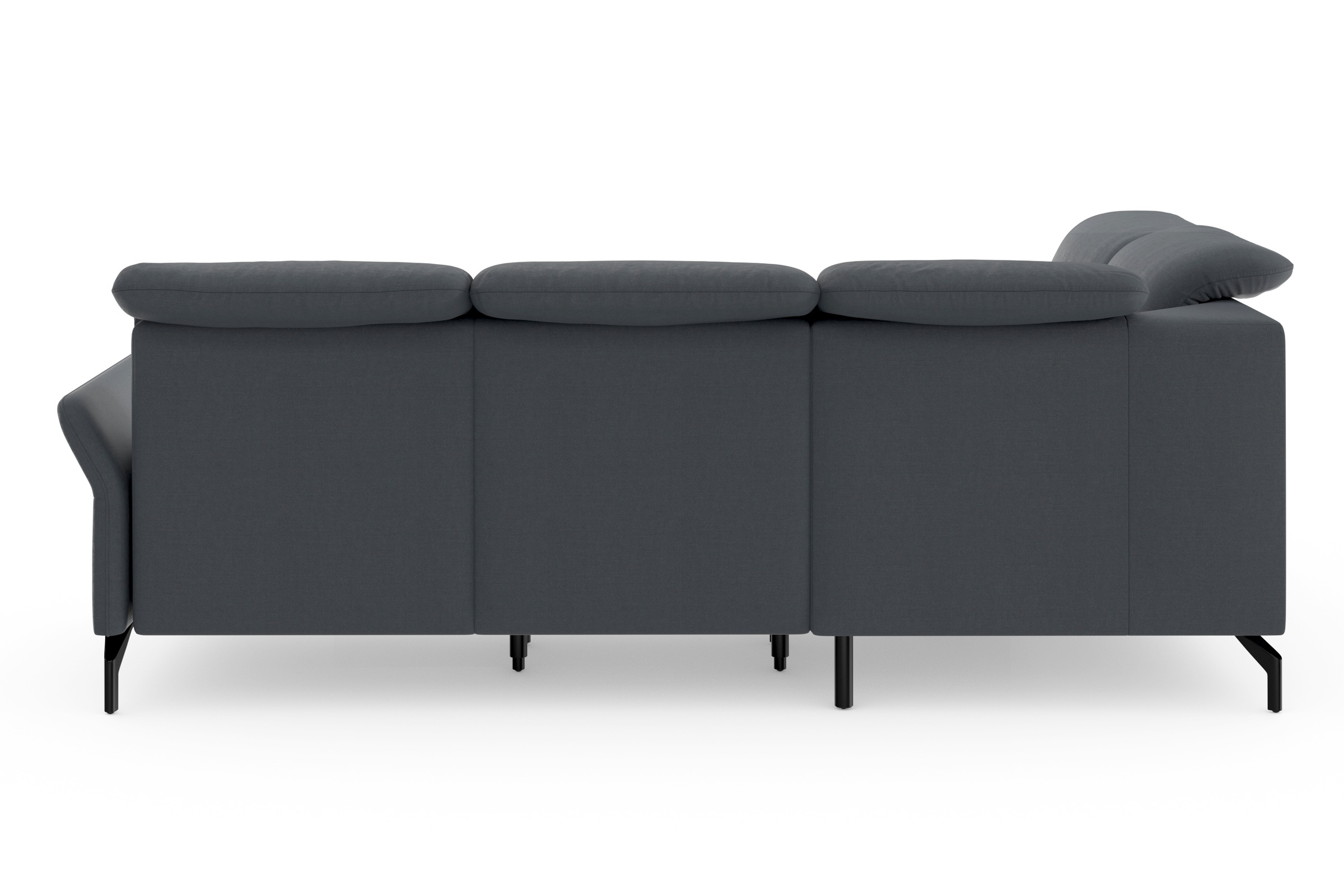 sit&more Ecksofa »Fashion L-Form«, wahlweise mit Kopfteilverstellung und Vorziehsitz, motorisch