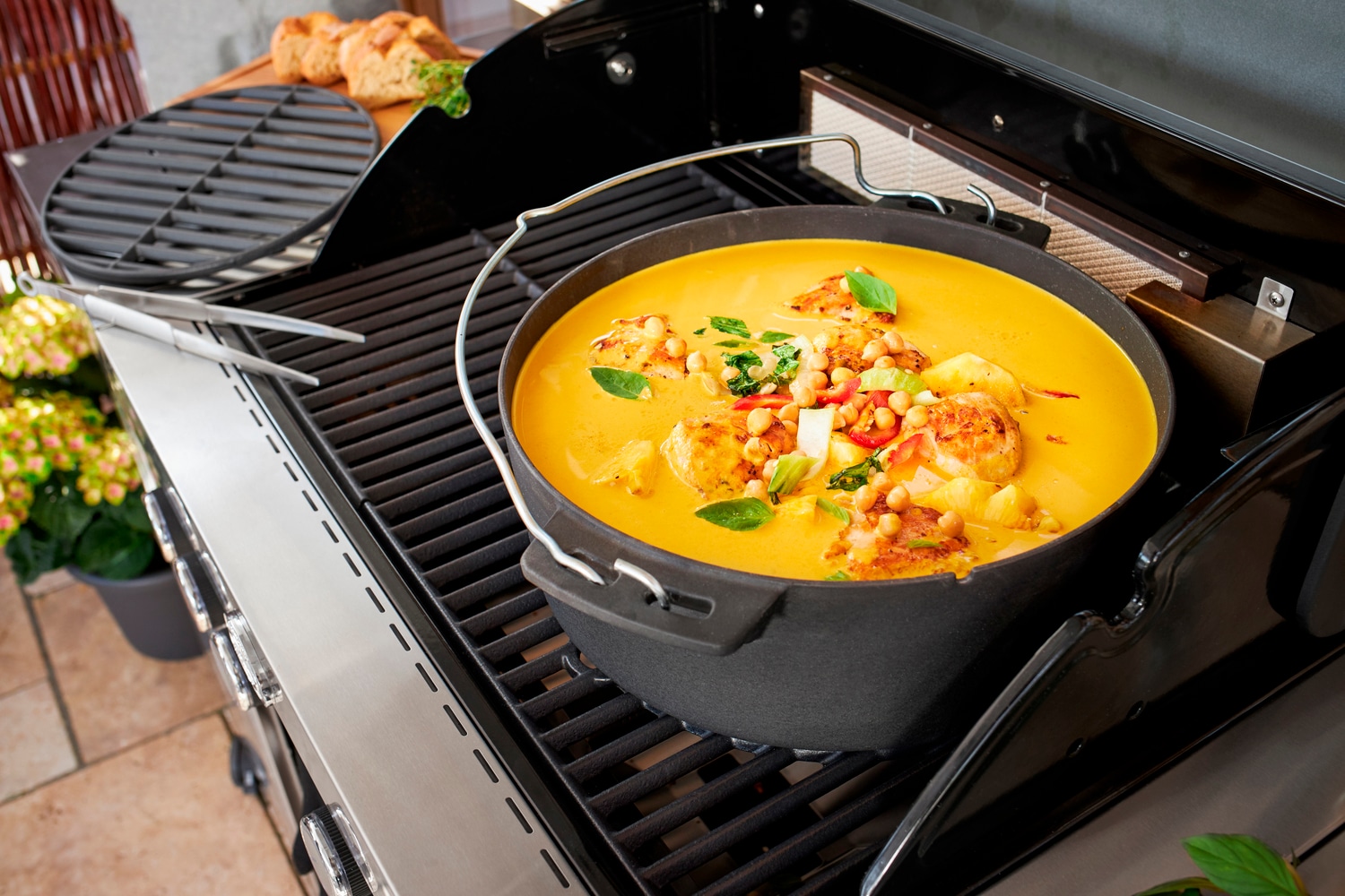 RÖSLE Grillrost »VARIO, 25442«, emailliertes Gusseisen für VARIO-Einsätze, zu VIDERO G2/G4/G6