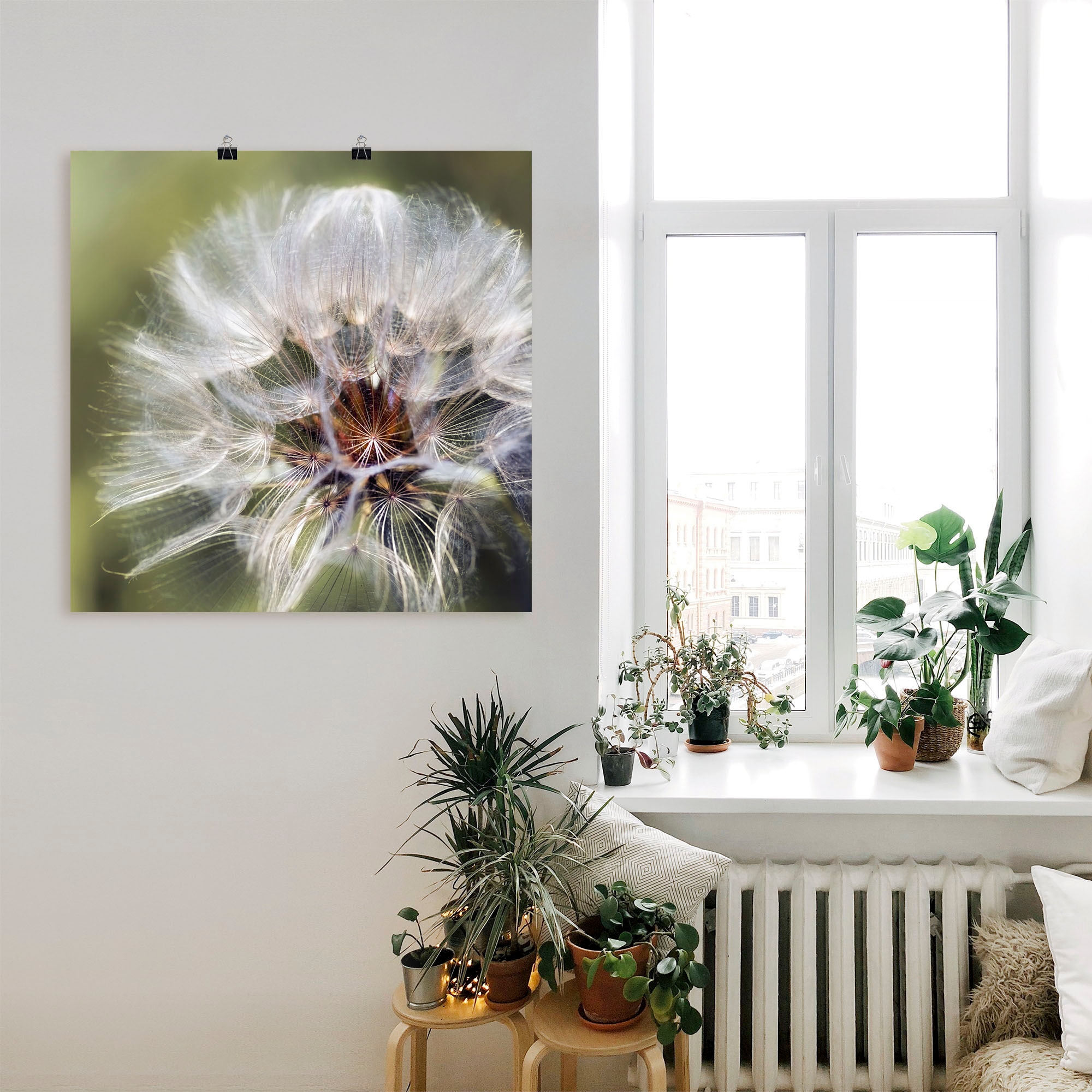 Artland Wandbild »Pusteblume II«, Blumen, (1 St.), als Alubild, Outdoorbild, Poster in verschied. Größen