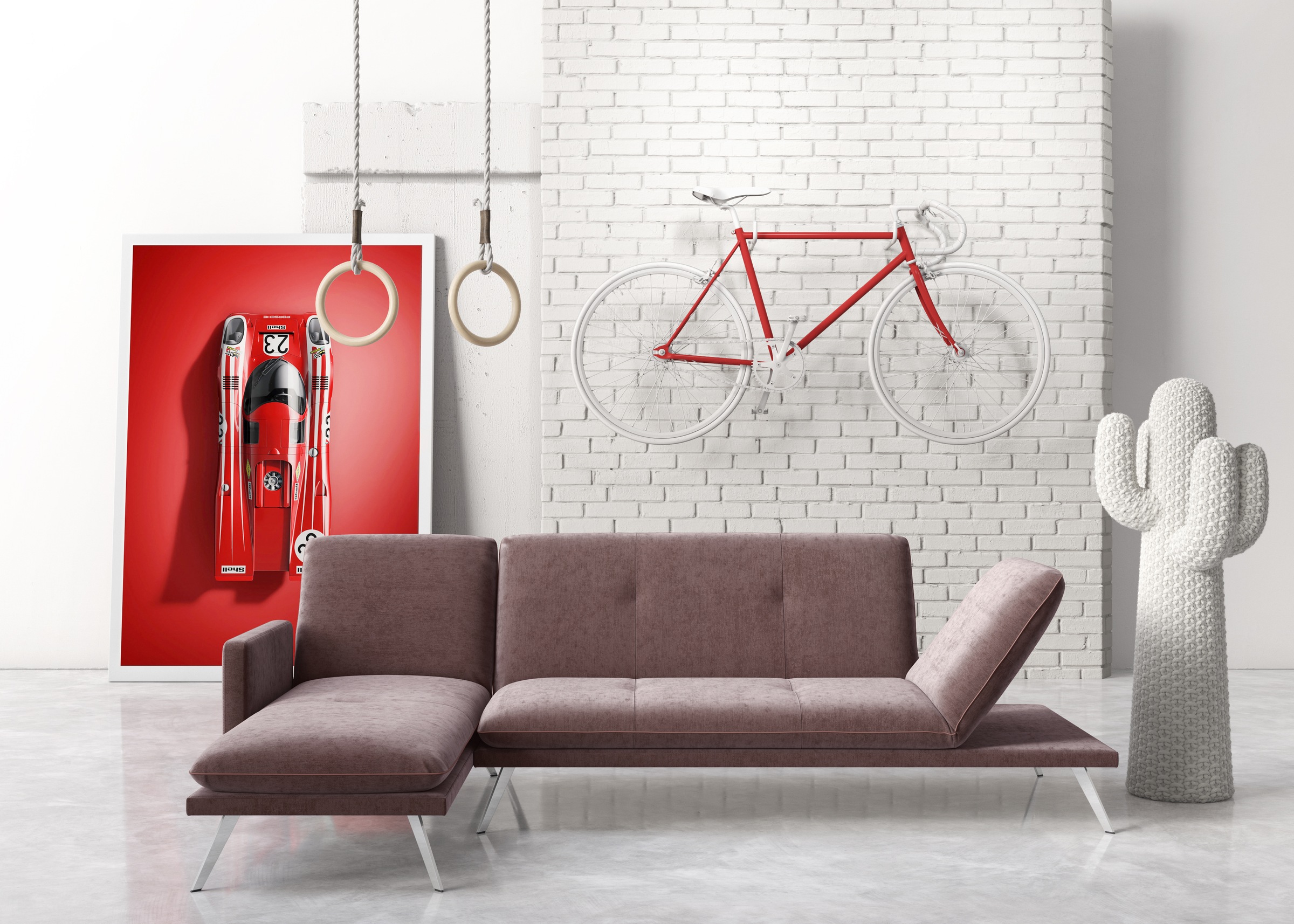 machalke® Ecksofa »wings, L-Form«