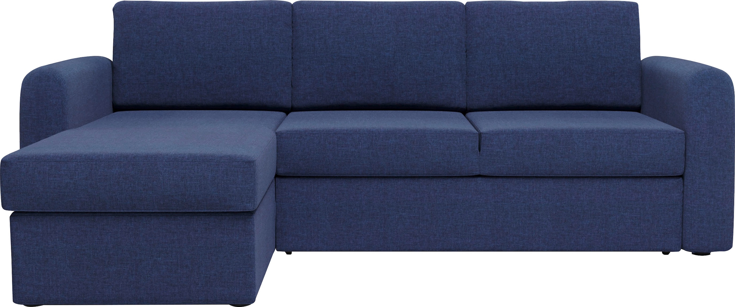 Home affaire Ecksofa »Delaware, Breite 223 cm, Webstoff fein, mit Stauraum« günstig online kaufen